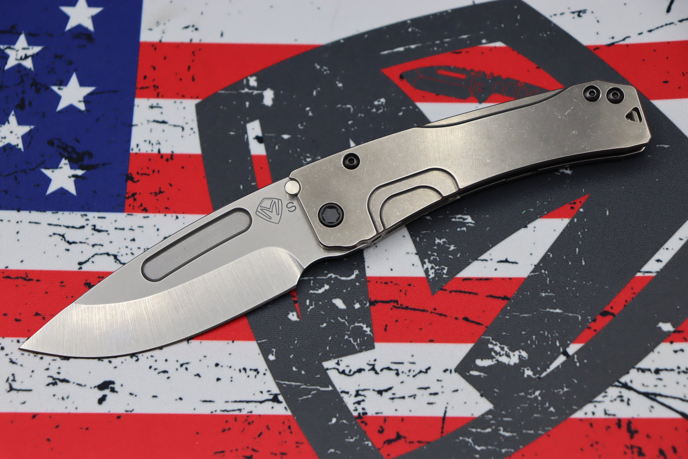 Medford Slim Midi EDC Knife - Premium S35VN Blade with Tumbled Handles & PVD Hardware