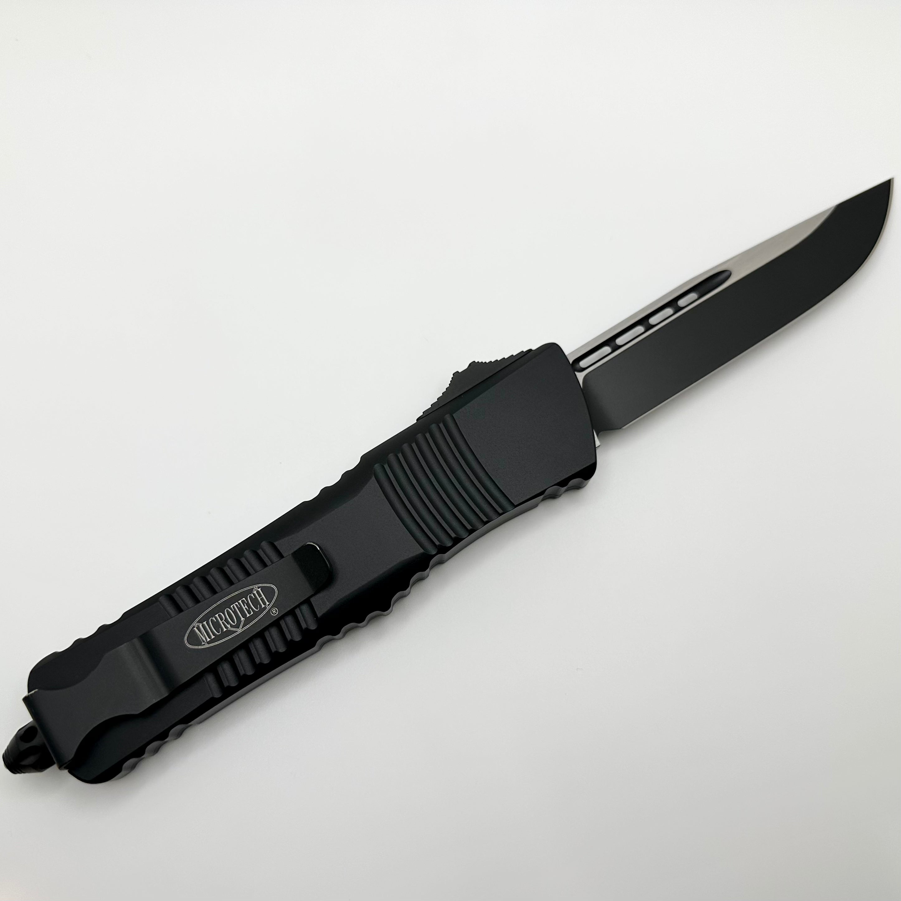 Microtech Combat Troodon Tactical OTF Knife - Pre-Owned Black Edition