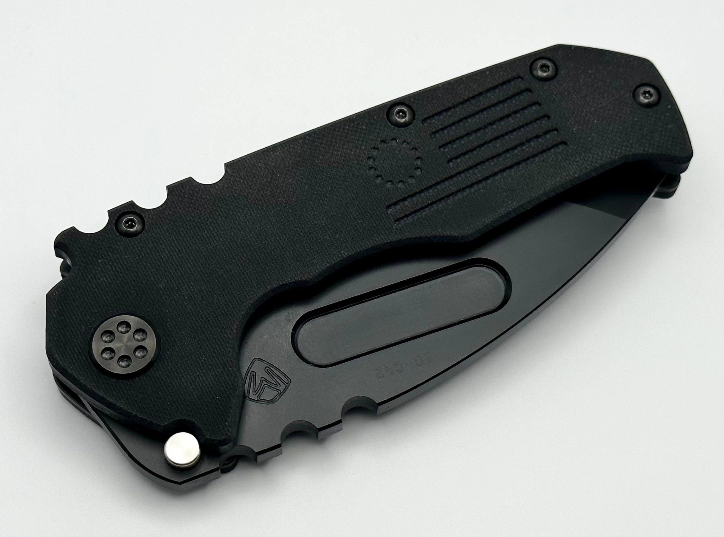 Medford Scout Praetorian Ultimate Tactical Knife - Black G10 & D2 PVD Tanto