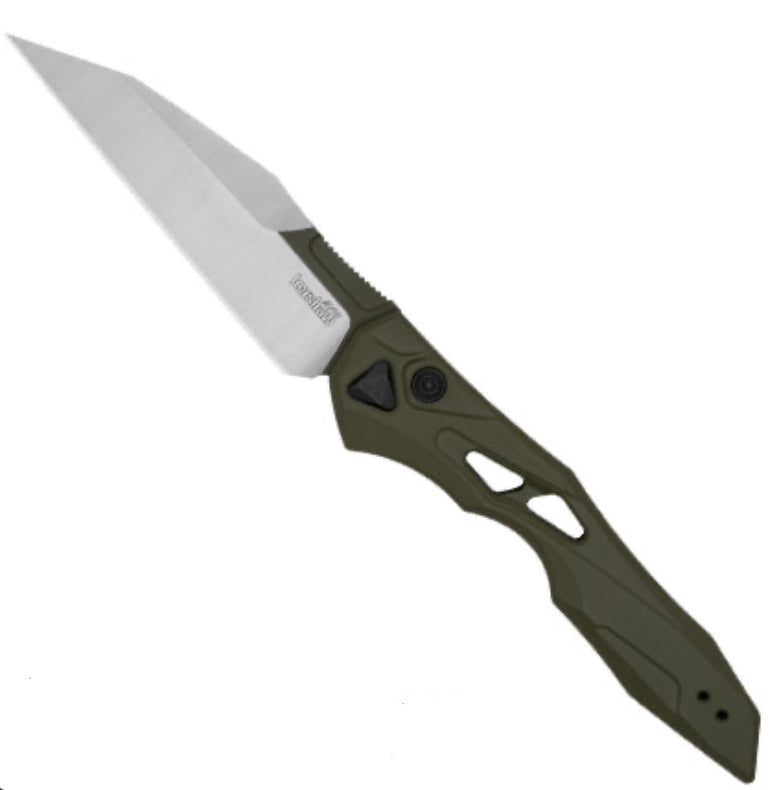 Kershaw Launch 13 Premium Automatic Pocketknife - OD Green, CPM154 Blade