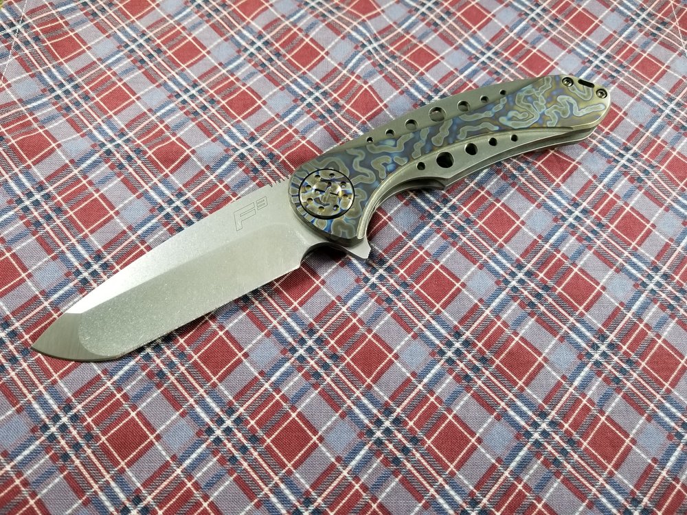 Premium Large F3 Tactical Torch Mod Knife