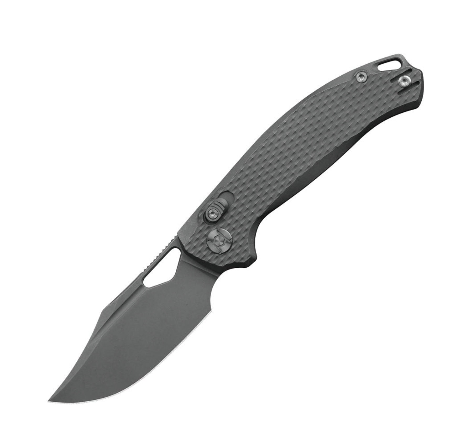 Kunwu Knives Django Premium Titanium & Elmax Folding Knife