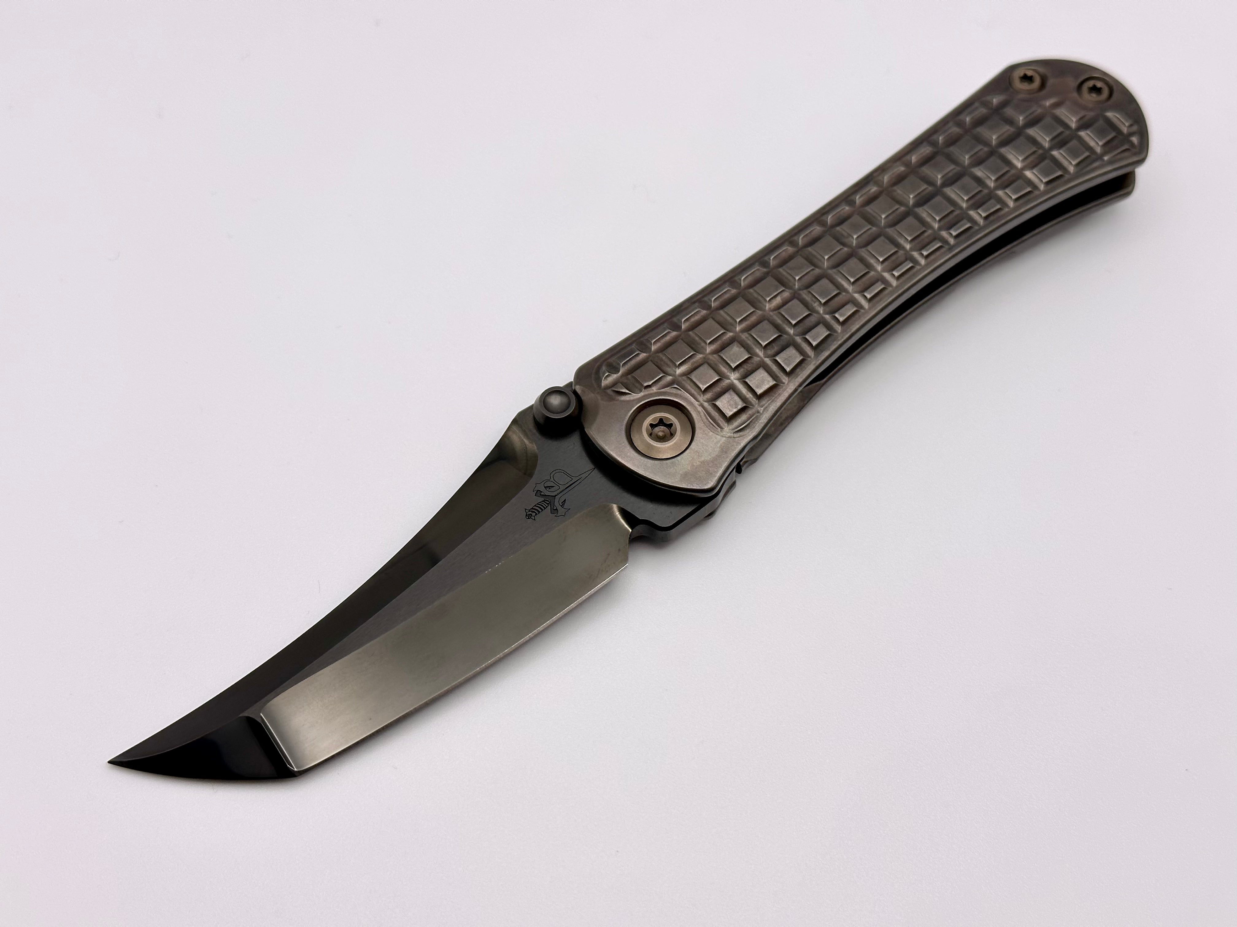 Marfione Custom & Borka Blades SBHF - Ultimate Tactical Knife with M390 Blade & Bulletproof Frag Scales