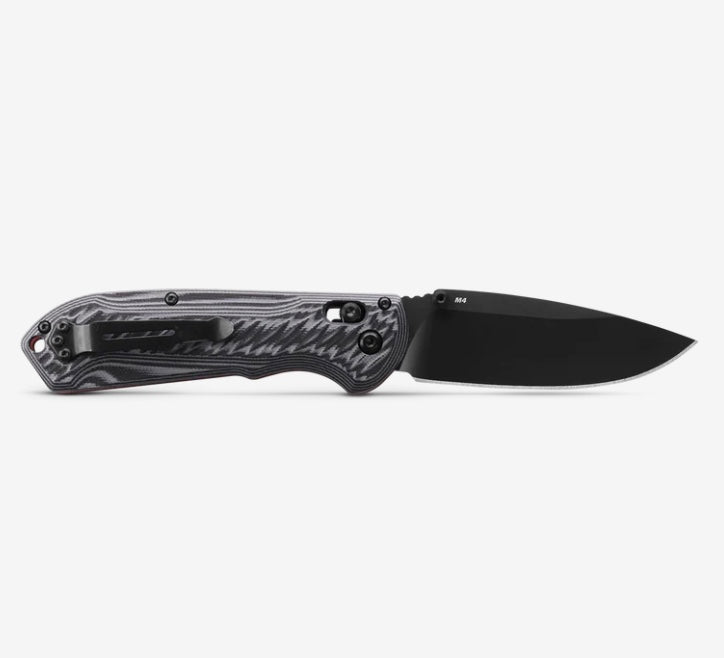 Premium Benchmade Freek Multicolor G-10 & Black CPM-M4 Tactical Knife