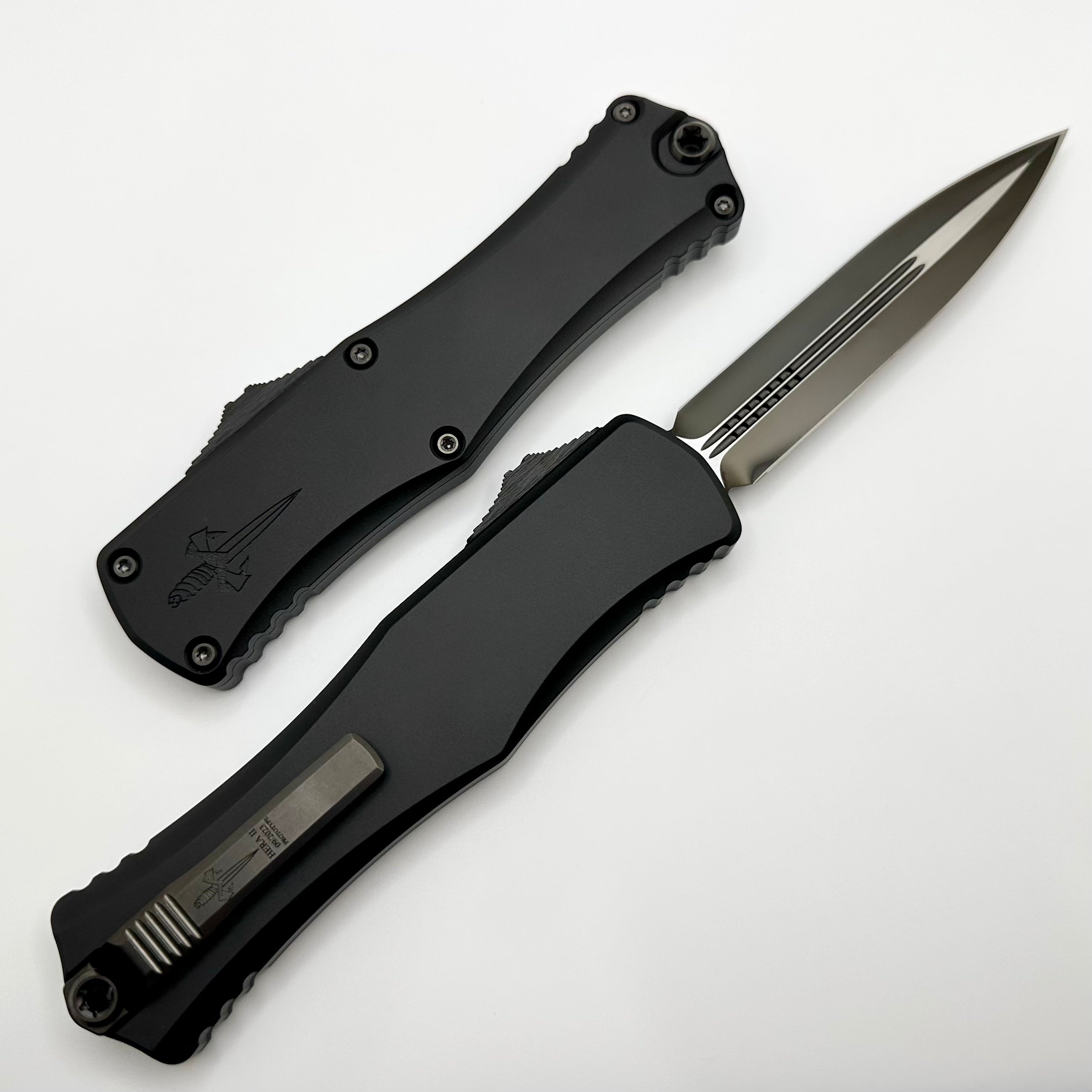 Marfione Custom Hera II DLC Diamondwash Tactical Knife - Prototype Edition