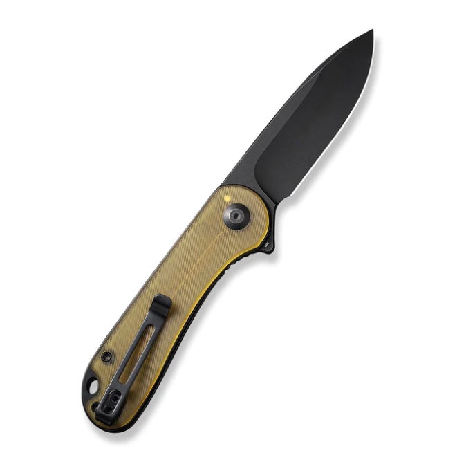 Civivi Elementum Flipper Knife - Premium Ultem Handle & Black Stonewash D2 Blade