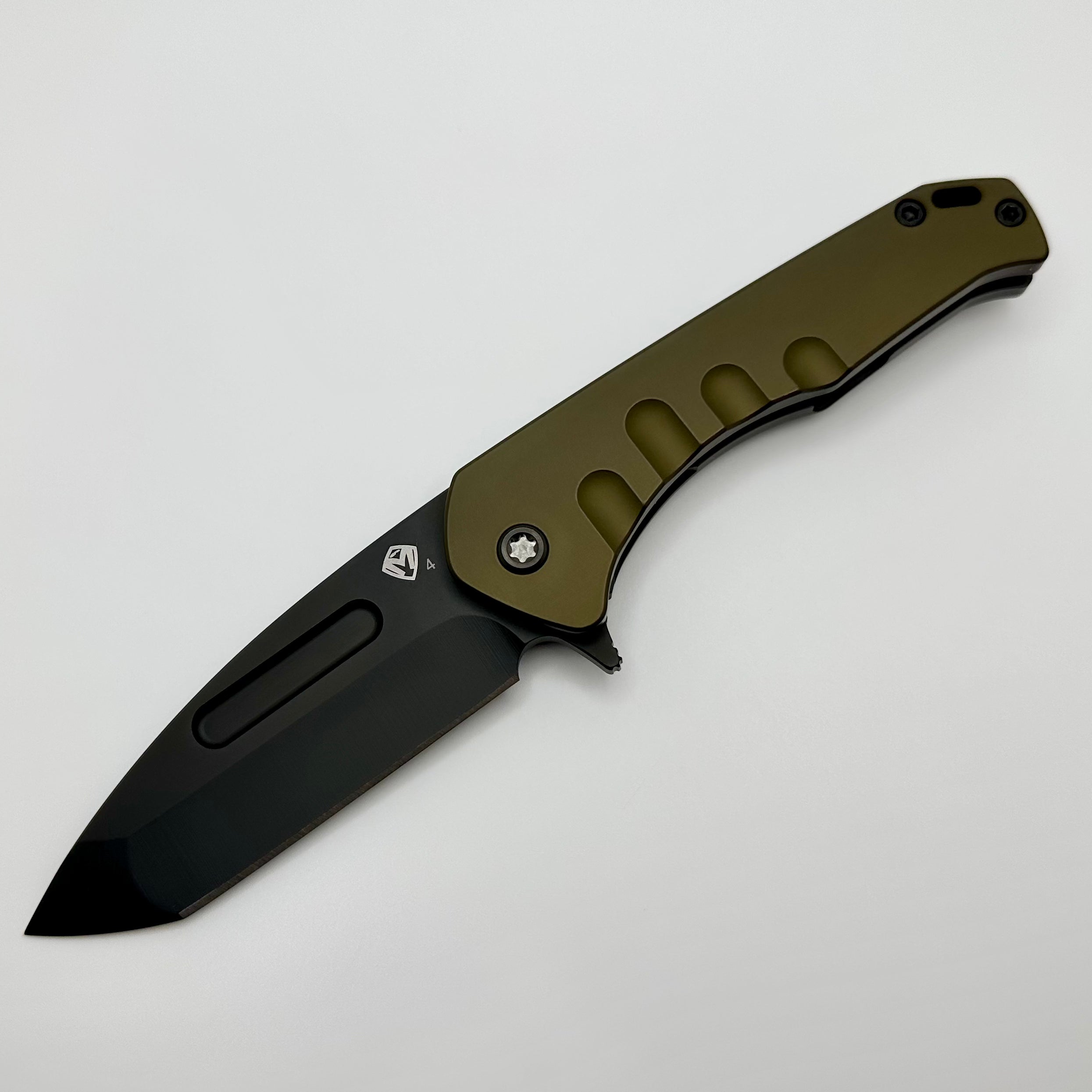 Medford Praetorian Swift FL Framelock Knife - Premium Tanto S45VN Blade & Mustard Yellow Aluminum Handle