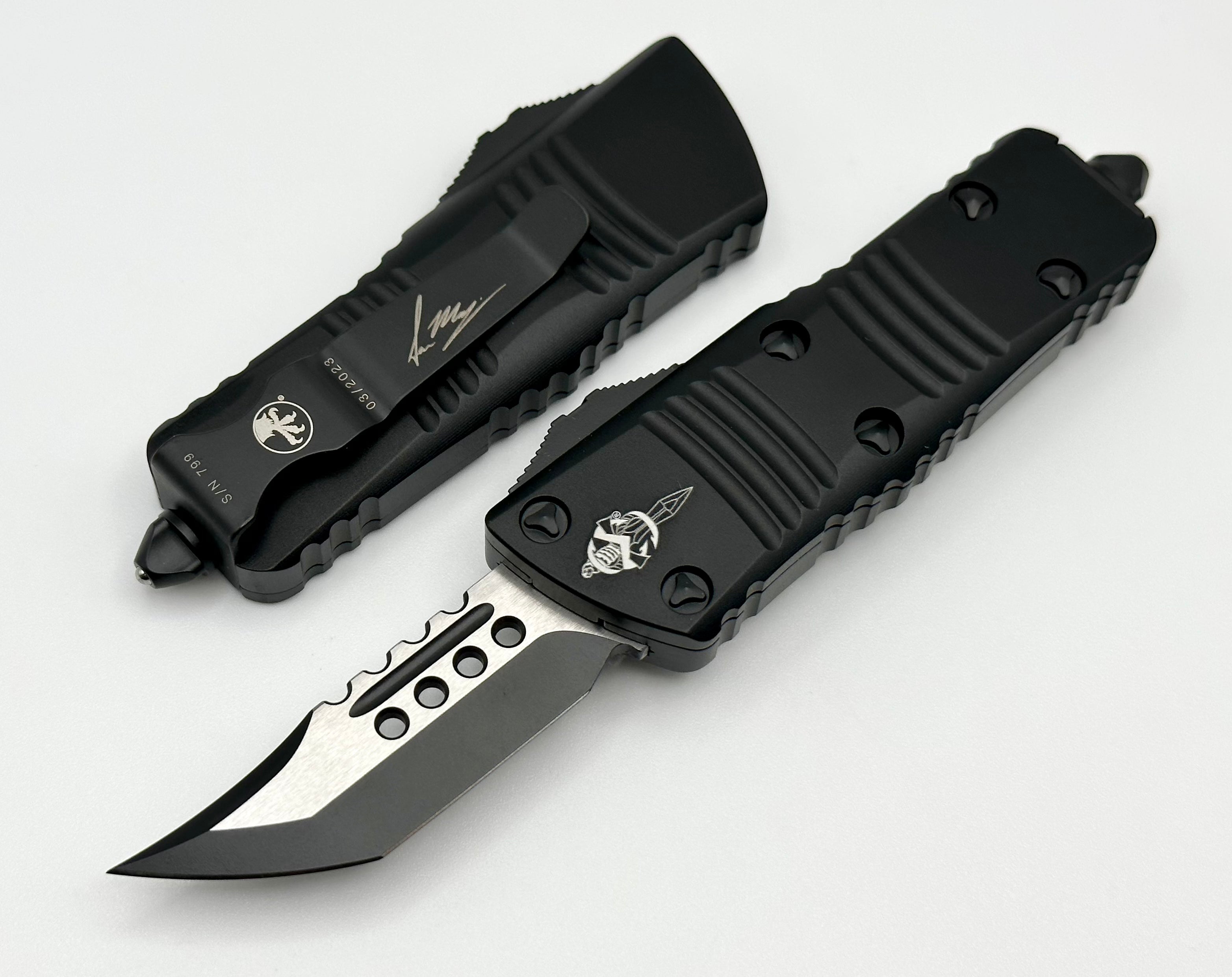 Microtech Mini Troodon Hellhound Tactical Knife - Ultimate EDC Companion