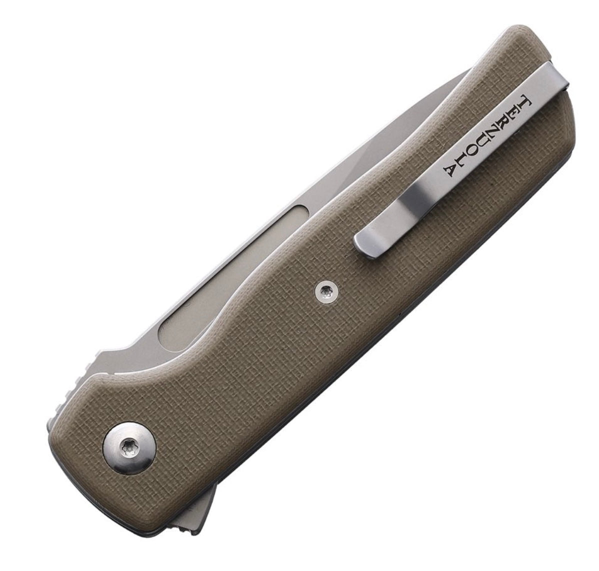 Terzuola ATCF Lite Tan G-10 Linerlock Knife - Premium Nitro-V Blade