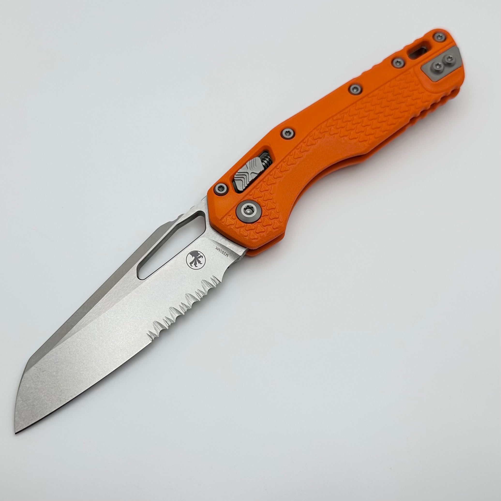 Microtech MSI RAM LOK Folding Knife - Orange Polymer & M390MK Blade, Pre-Owned