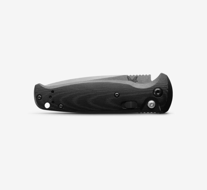 Premium Benchmade CLA Automatic Knife - Black G-10 & Satin 154CM Blade