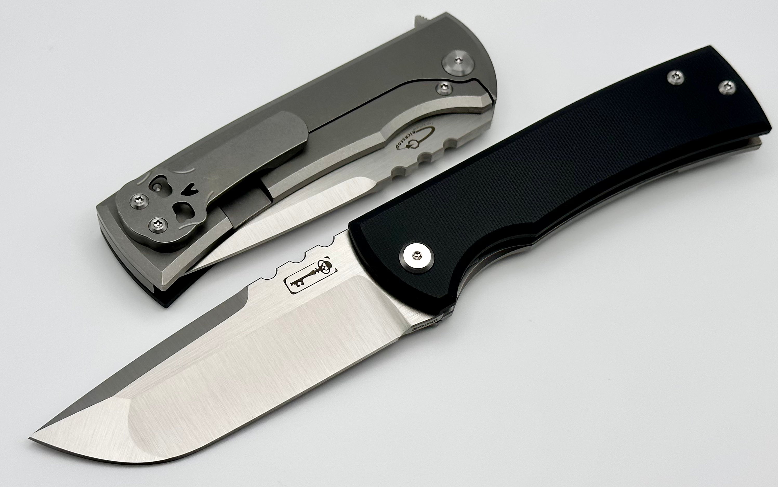 Chaves Knives Redencion 229 Kickstop - Premium Black G-10 & M390 Drop Point Blade