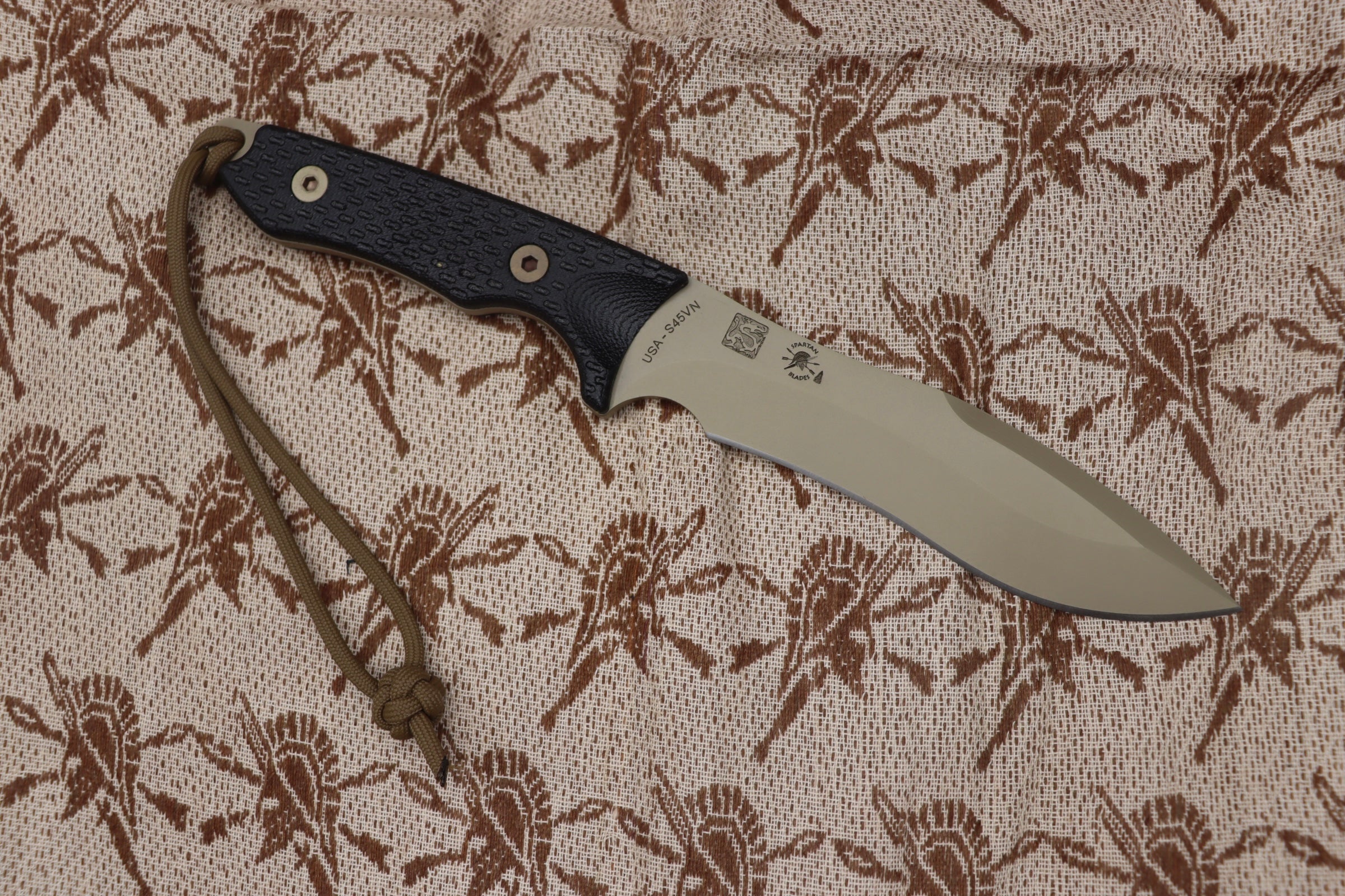 Spartan Blades Ronin Shinto FDE & Black Micarta Combat Knife - Premium Tactical Design