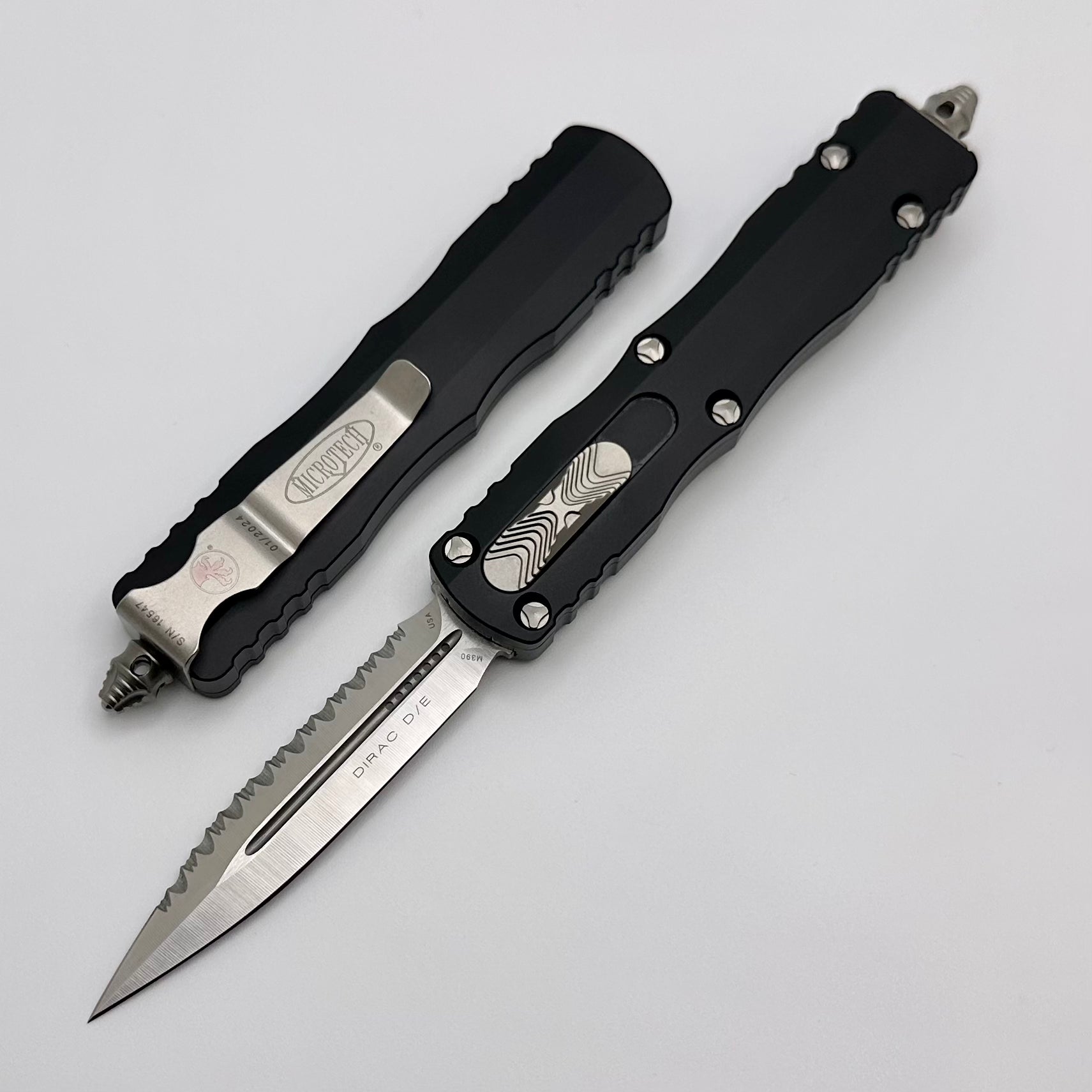 Microtech Dirac D/E Ultimate Double Edge Tactical Knife