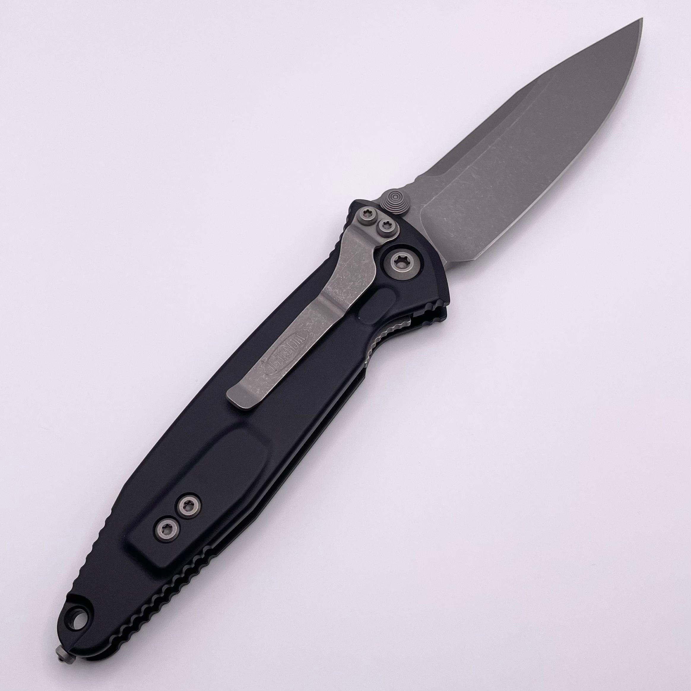 Premium Microtech Socom Elite Apocalyptic Tactical Knife - Pre-Owned Black Edition