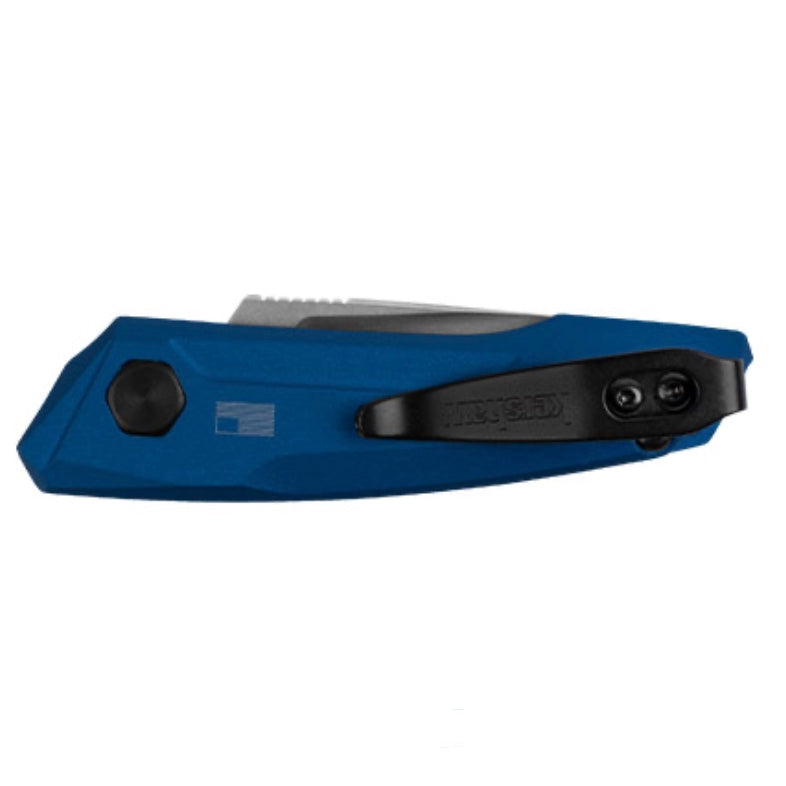 Kershaw Launch 9 Blue Handle Compact Automatic Knife - CPM154 Blade