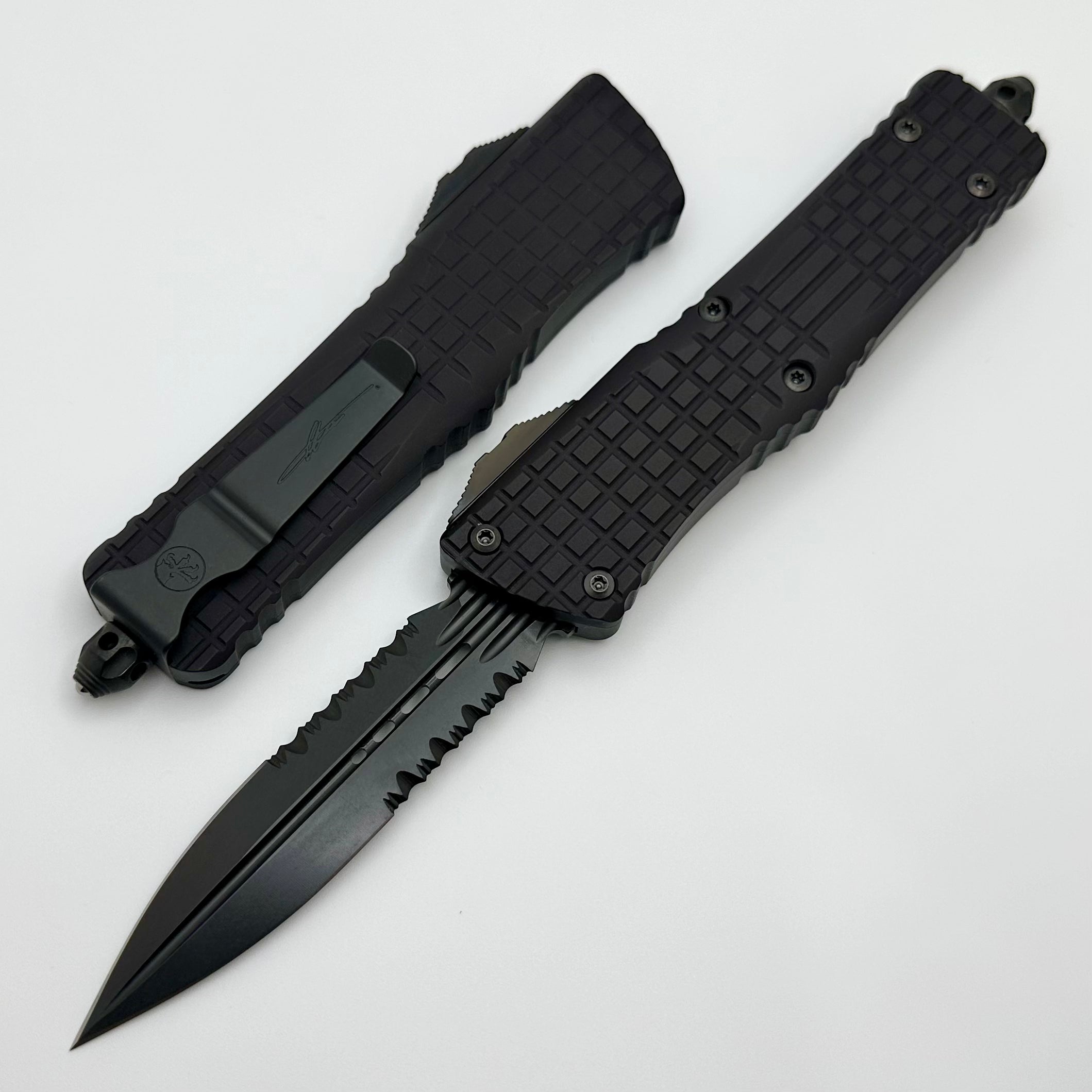 Ultimate Combat Troodon Delta DLC Tactical Knife - Premium Double Edge OTF