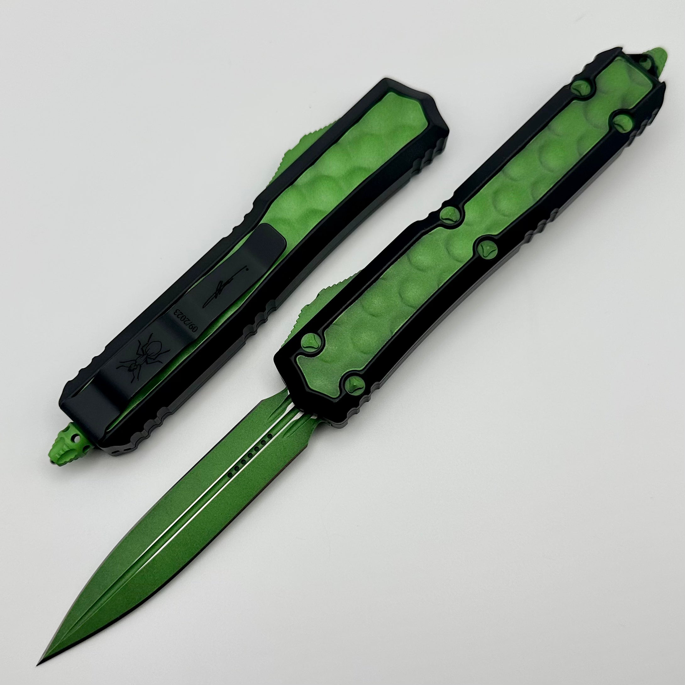 Microtech Makora Green Mamba Signature Series 206-1BIGMS: Ultimate Tactical Knife