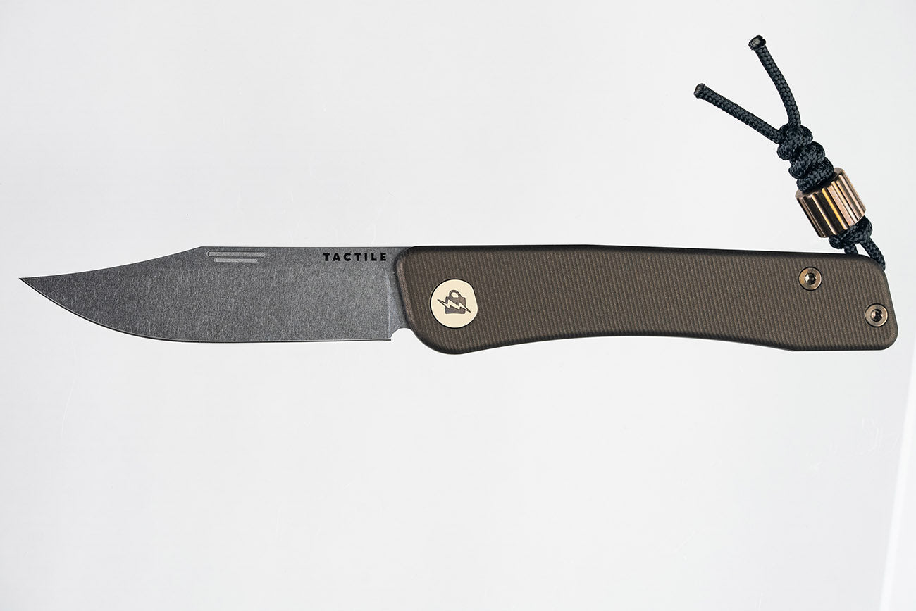 Ultimate Tactile Turn Nitro Bexar Cerakote Titanium & Magnacut Knife