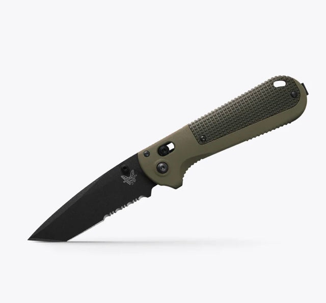 Benchmade Redoubt Ultimate Tactical Knife - Ranger Green Serrated Tanto D2 431SBK-1