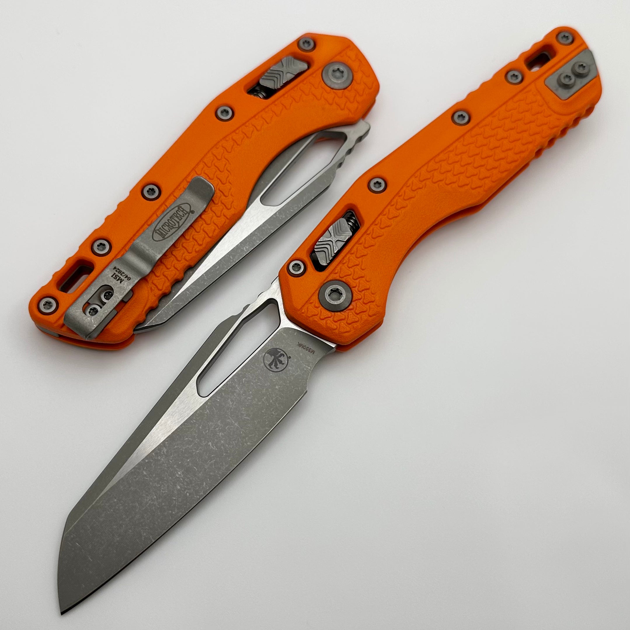 Microtech MSI RAM LOK Knife - Premium Orange Polymer & M390MK Apocalyptic Blade