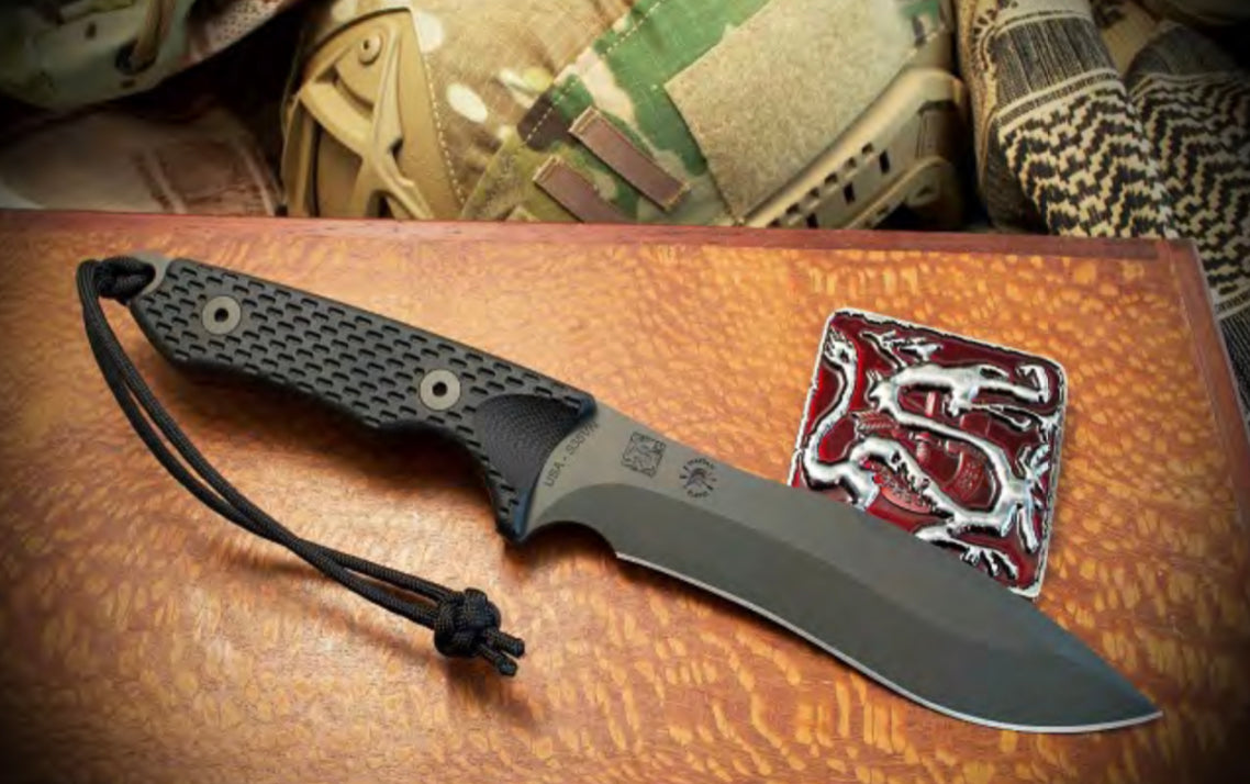 Spartan Blades Ronin Shinto Black S45VN Tactical Fixed Blade Knife