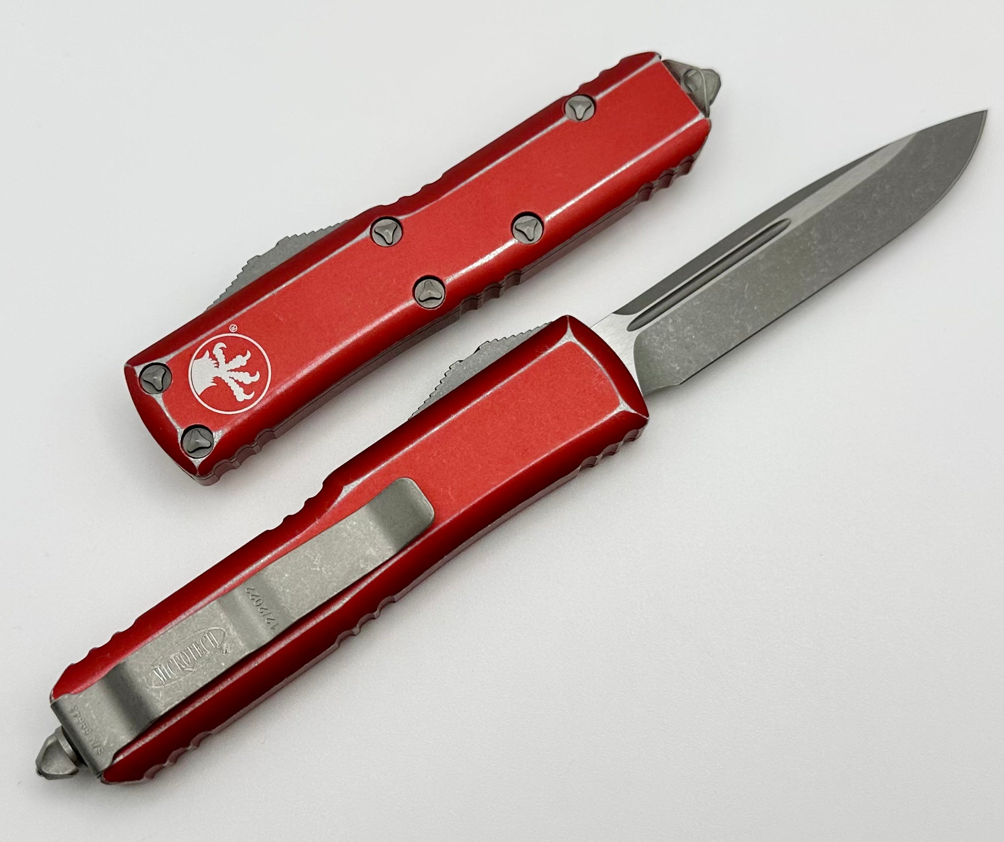 Microtech UTX-85 Apocalyptic Red Tactical Knife - Premium Everyday Carry