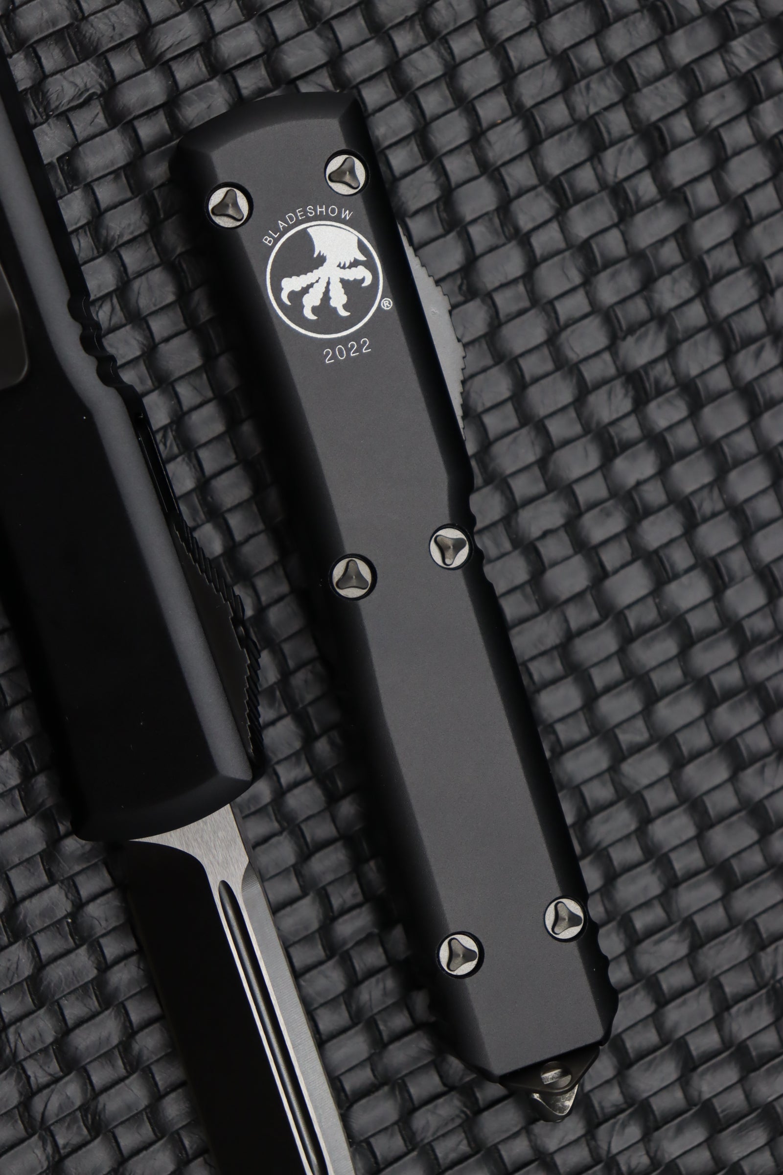 Microtech Ultratech Blade Show 2022 Premium DLC Standard Knife with DLC Hardware