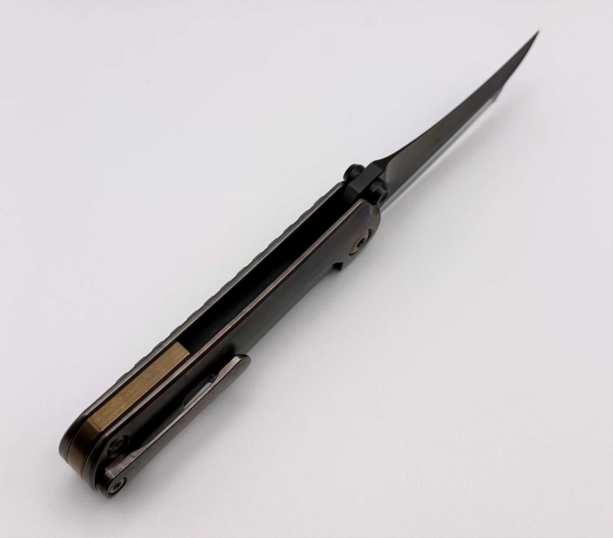 Marfione Custom & Borka Blades SBHF - Ultimate Tactical Knife with M390 Blade & Bulletproof Frag Scales