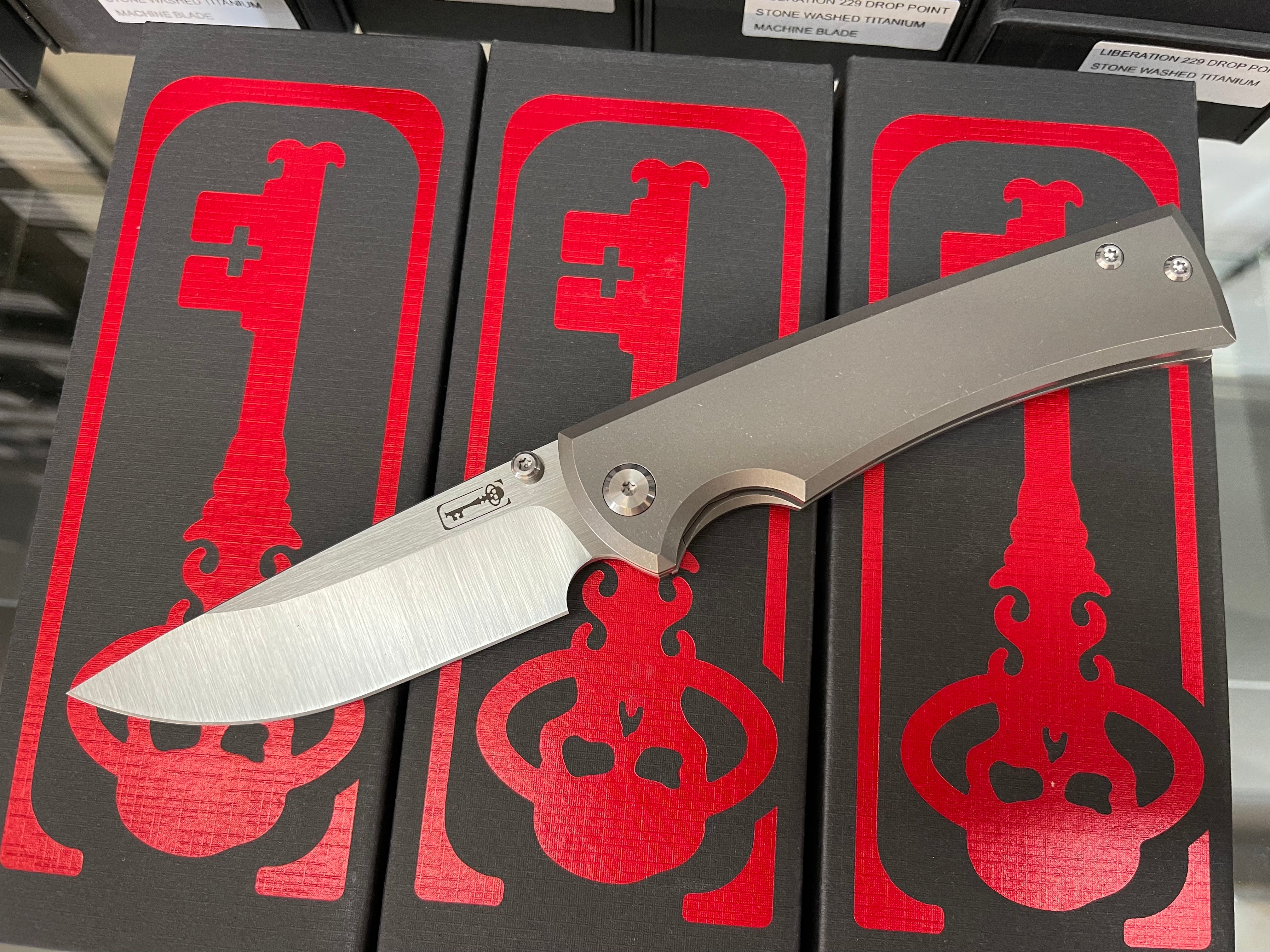 Premium Chaves Knives Liberation 229 Titanium M390 - Ultimate EDC Tool