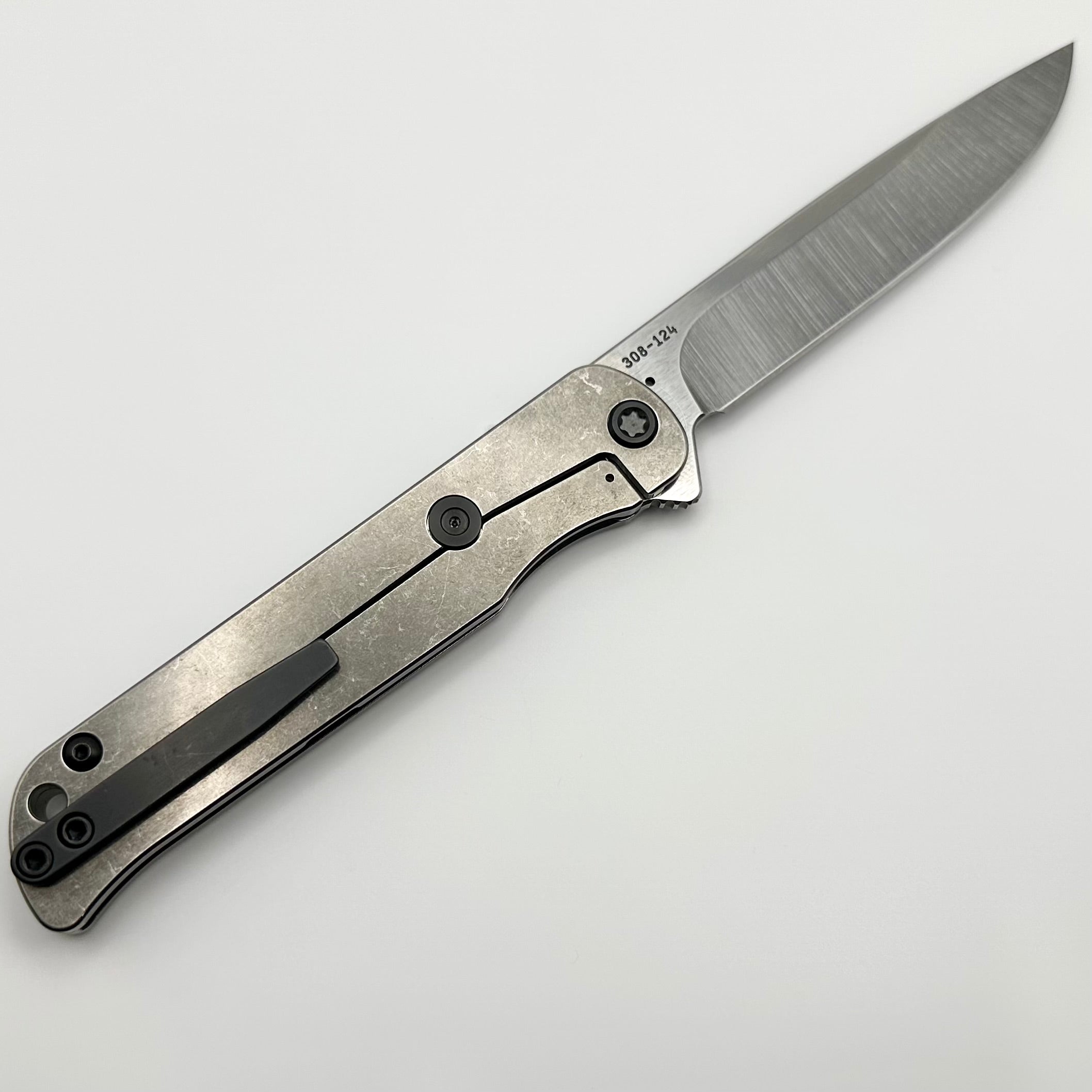 Premium Medford T-Bone Titanium Flipper Knife - Black G-10 Inlay & S45VN Blade