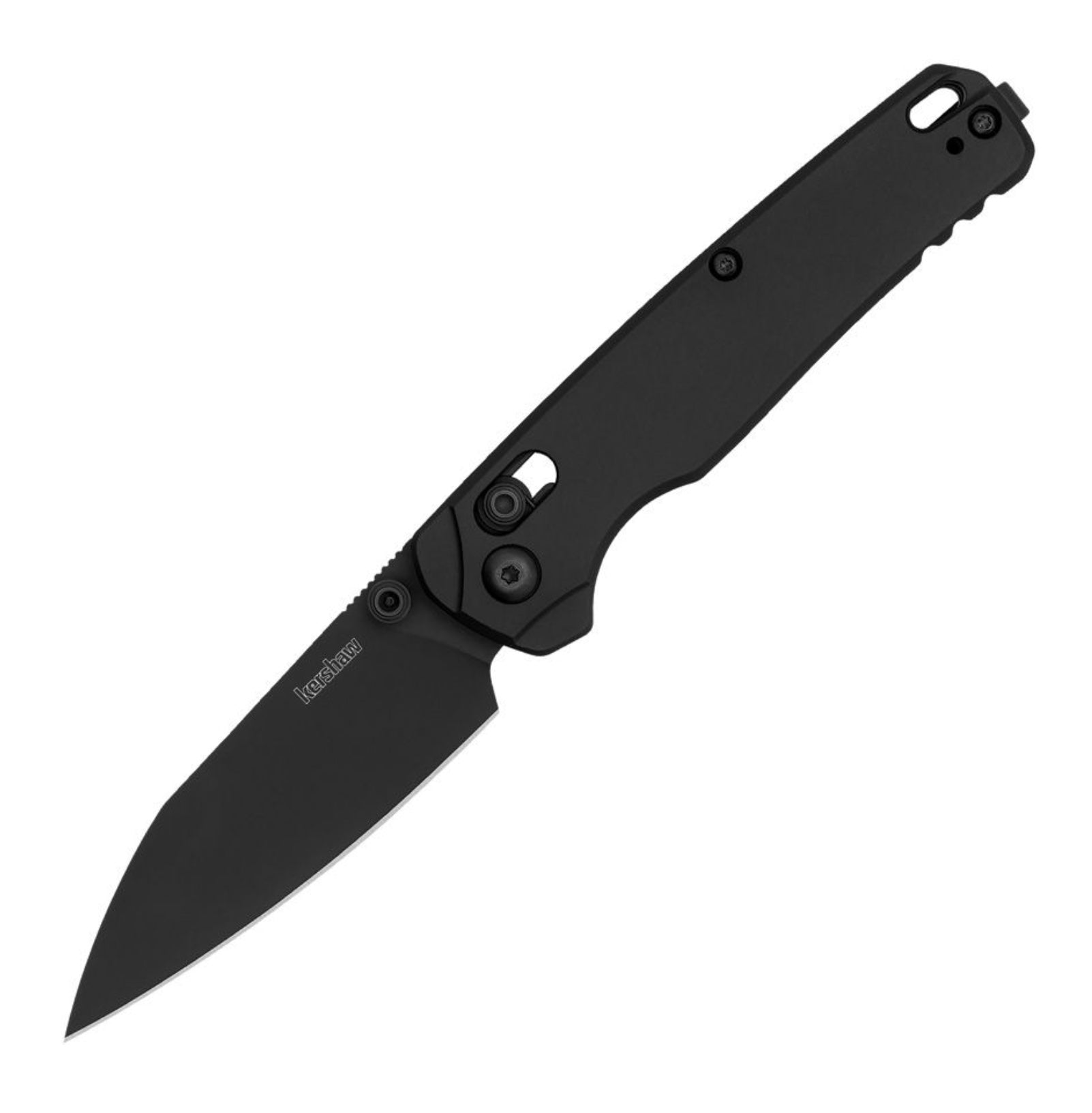 Kershaw Bel Air Ultimate EDC Knife - Black Aluminum Handles with PVD MagnaCut Blade