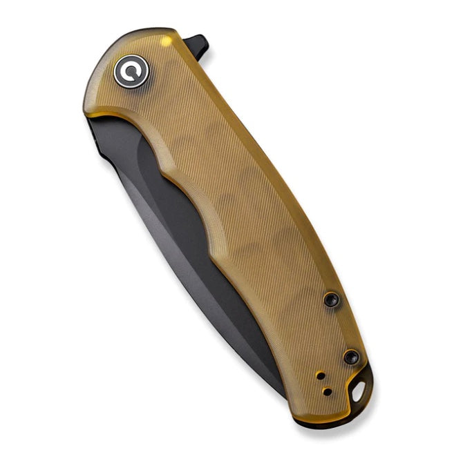 Civivi Praxis Flipper Knife - Premium Ultem Handle & Black 9Cr18MoV Blade