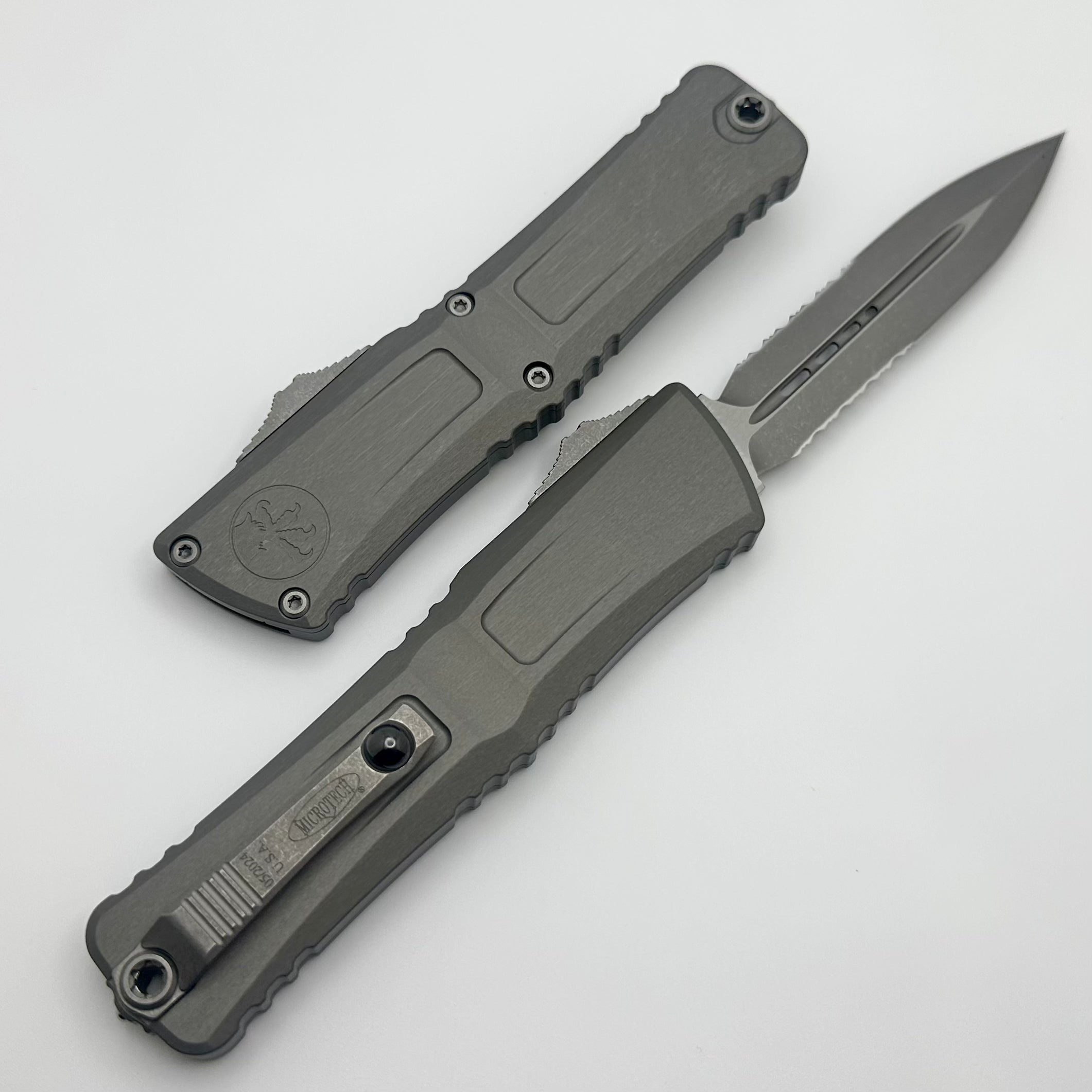 Microtech Combat Troodon Gen III Apocalyptic Double Edge Knife - Premium Tactical OTF Blade