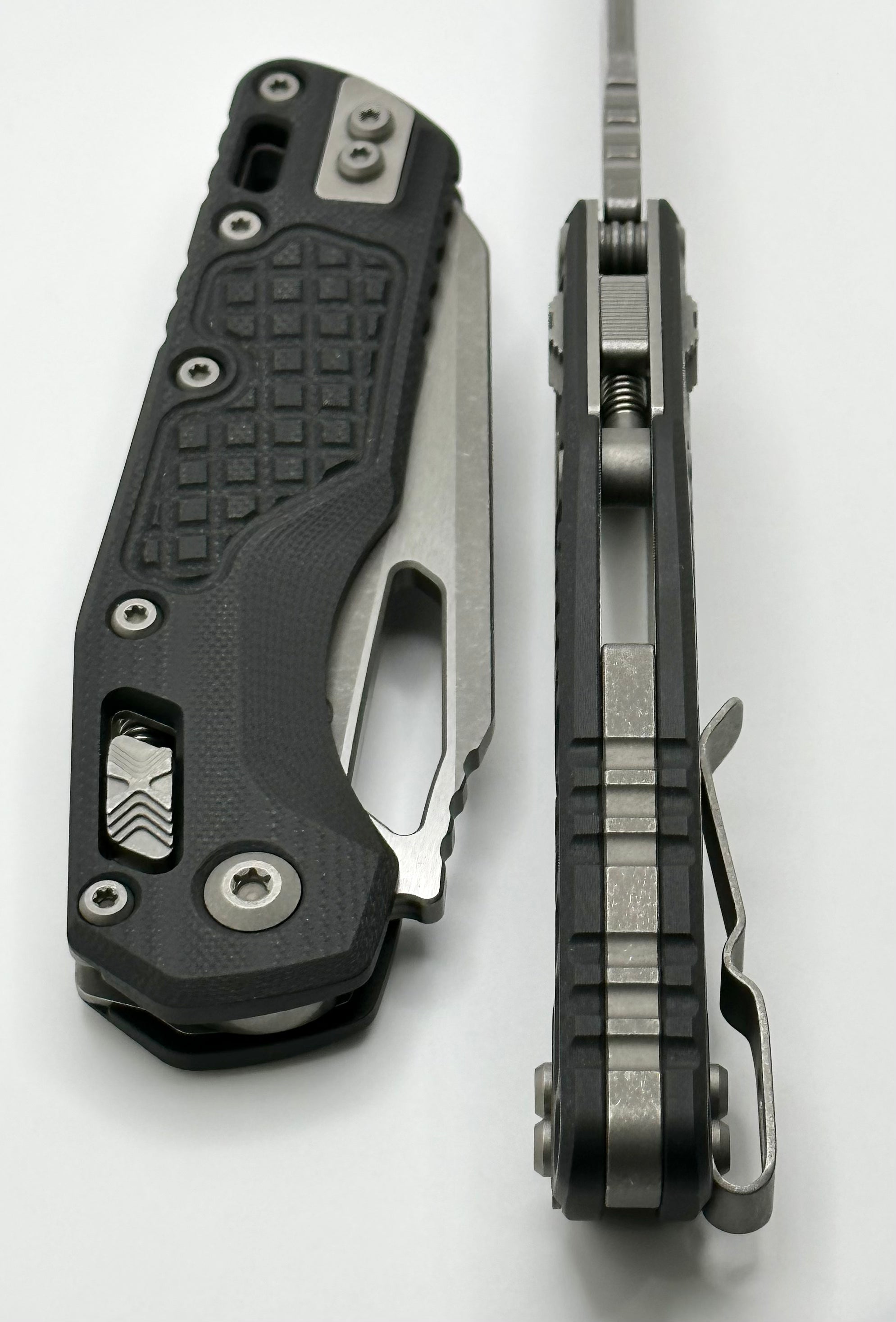 Microtech MSI RAM LOK Frag Black G-10 & M390MK Apocalyptic Folding Knife