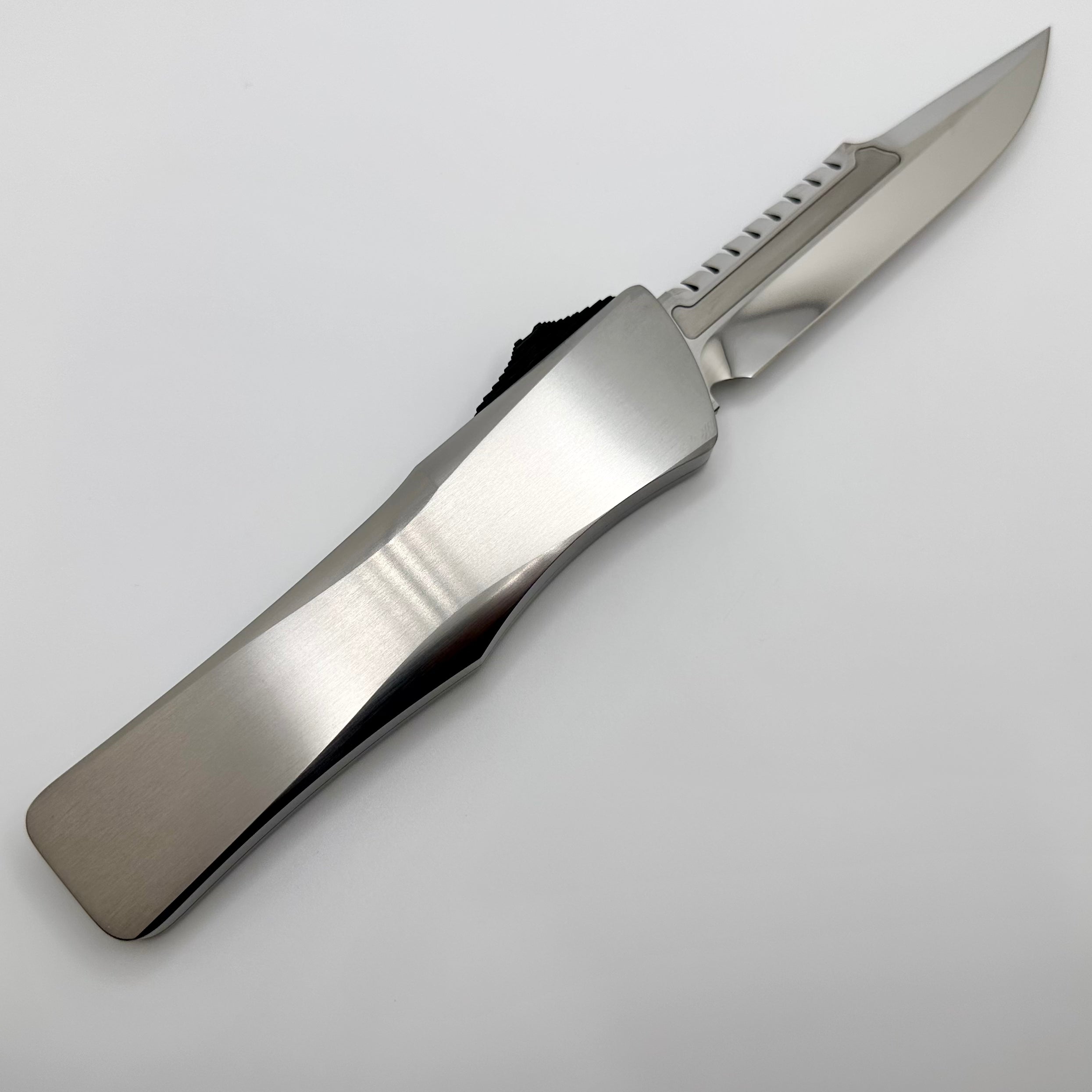 Marfione Custom Combat Troodon Interceptor Knife - Premium Mirror Polish & Carbon Fiber Design