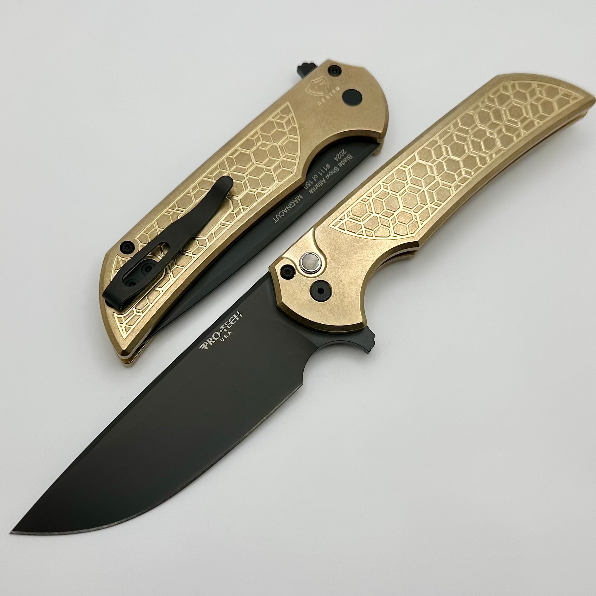 Pro-Tech Mordax Gridlock AlBronze | Premium DLC MagnaCut Blade | Limited Edition