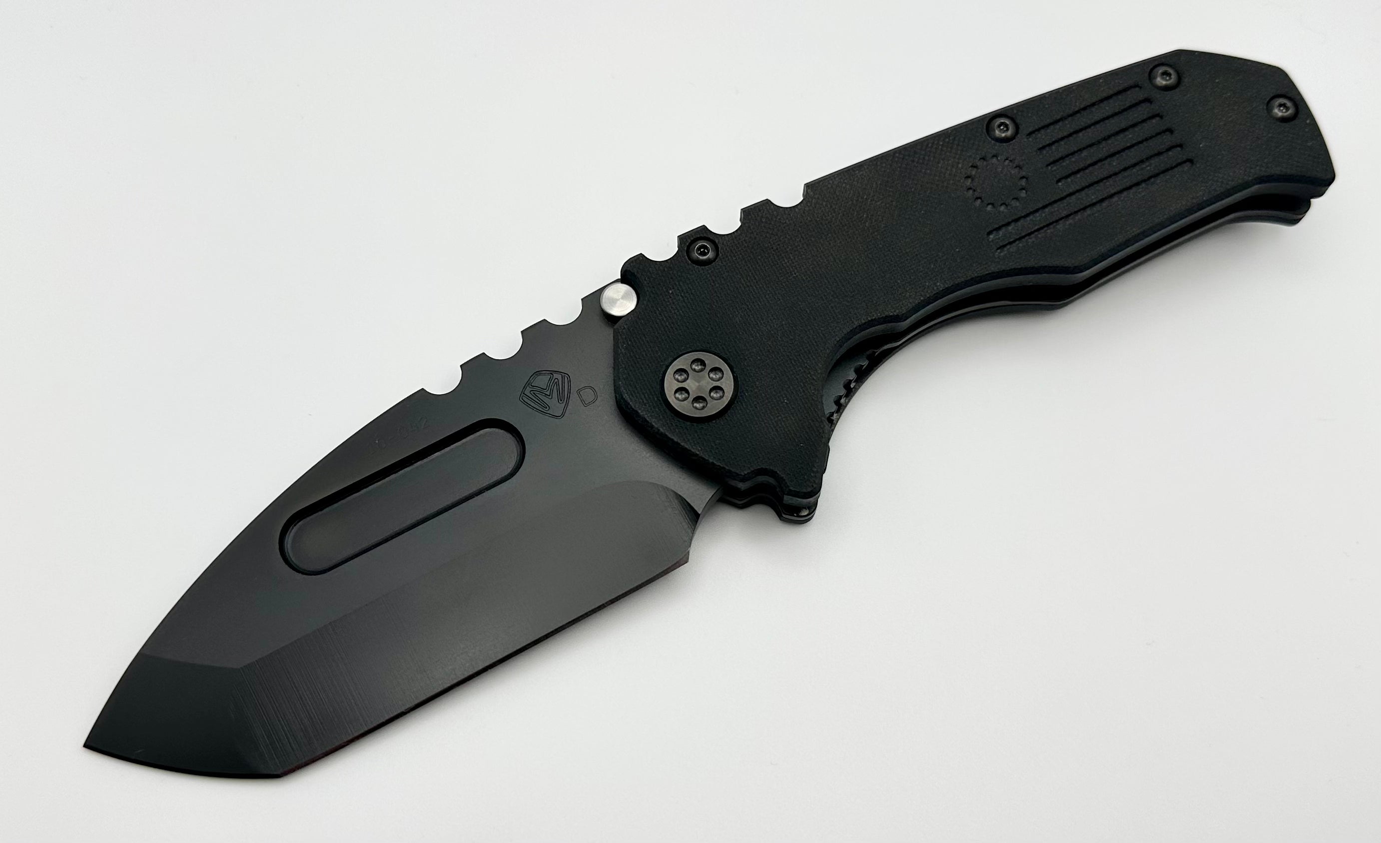 Medford Scout Praetorian Ultimate Tactical Knife - Black G10 & D2 PVD Tanto