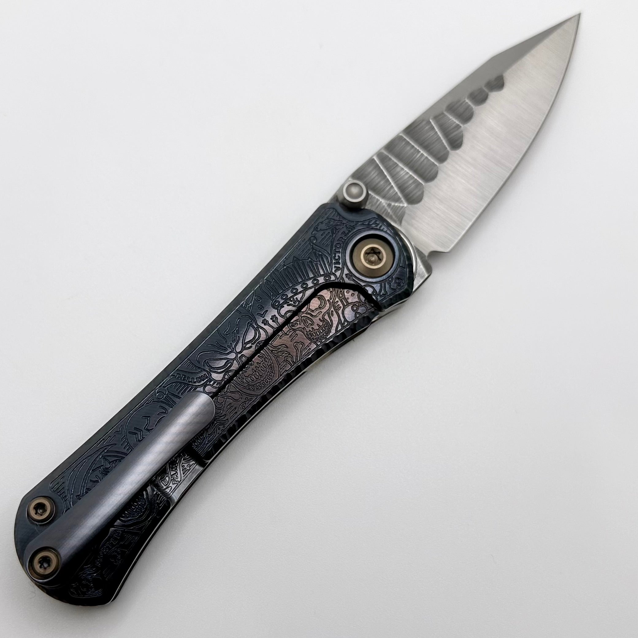 Premium Borka Blades Mike Bond 4 Horseman SBDP Rocker M390 Custom Folding Knife