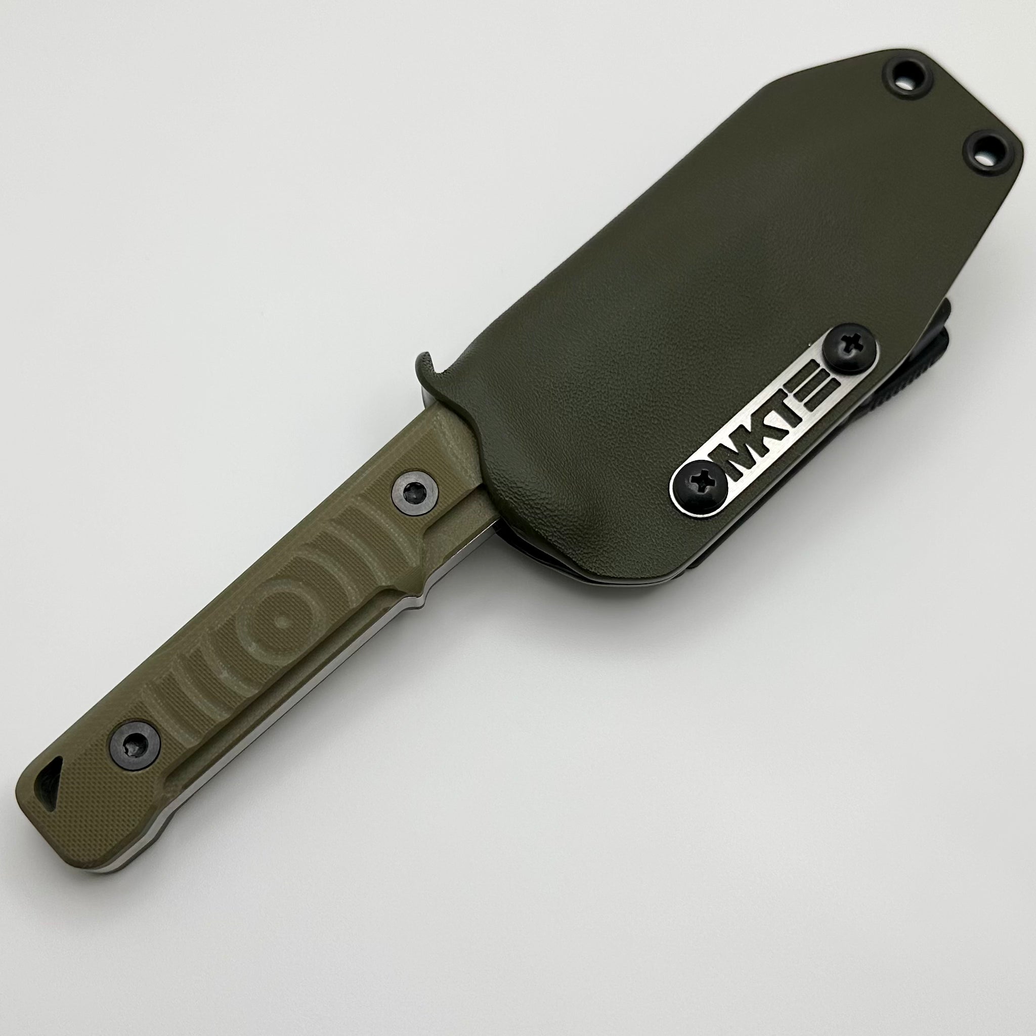 Premium Medford Mizuchi OD Green Fixed Blade Knife - Ultimate Tactical Tool