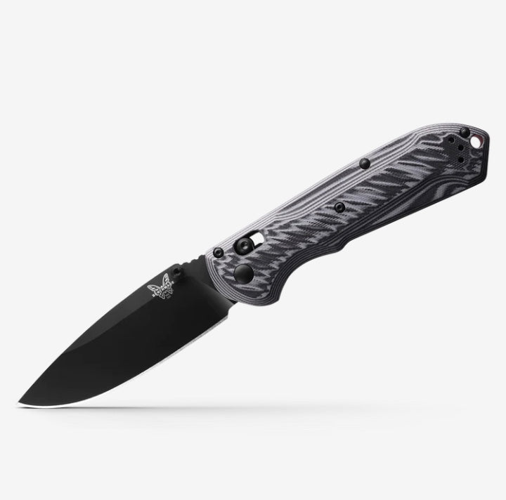 Premium Benchmade Freek Multicolor G-10 & Black CPM-M4 Tactical Knife