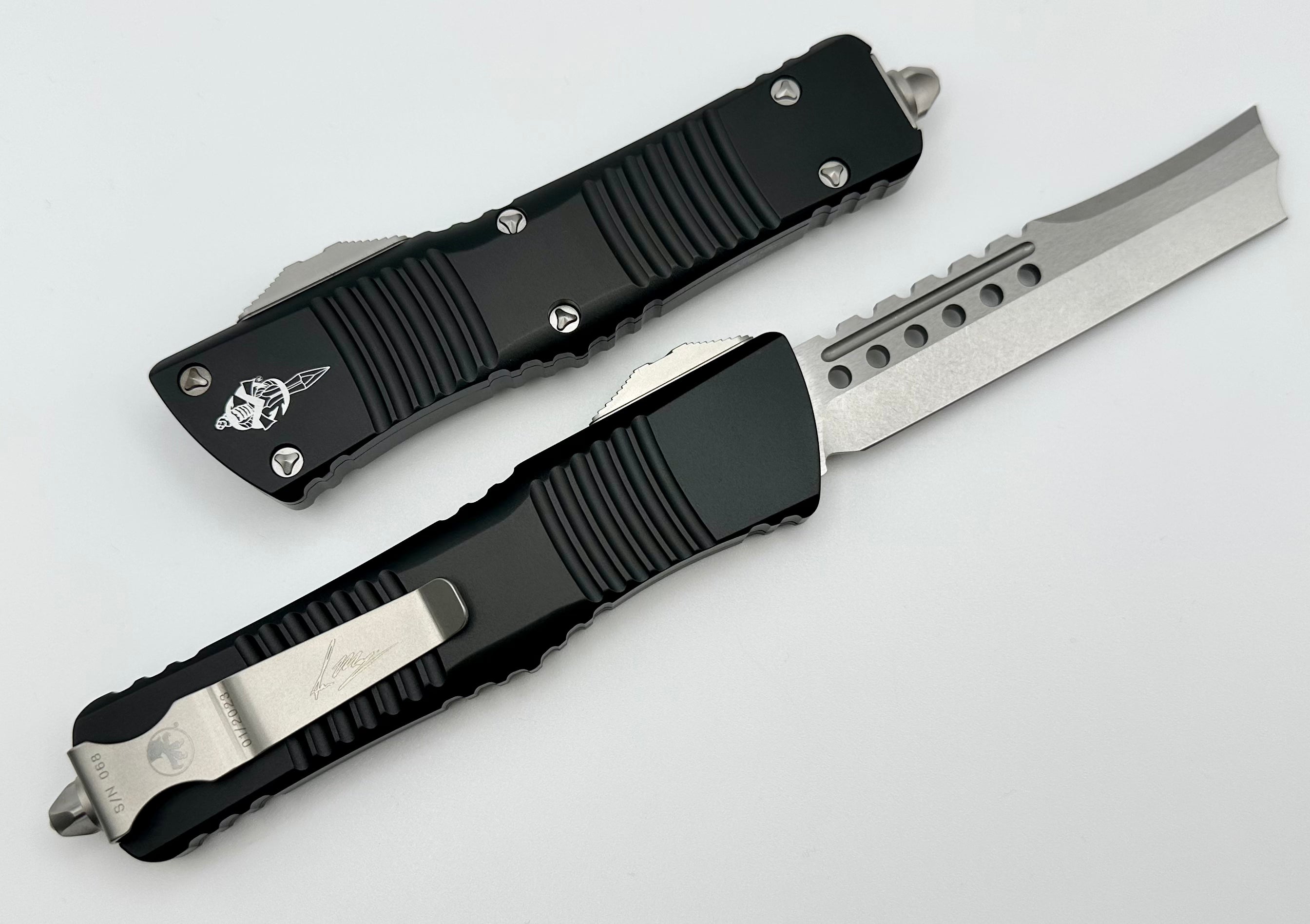 Premium Microtech Combat Troodon Hellhound OTF Knife - Ultimate Tactical Tool