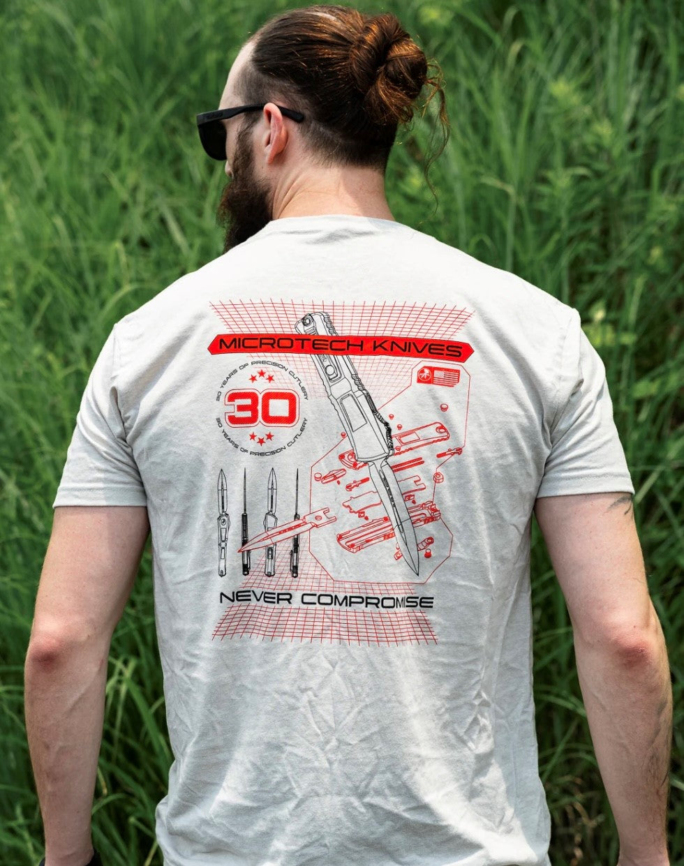 Premium Microtech 30th Anniversary Crew Neck T-Shirt - Upgrade Your Style