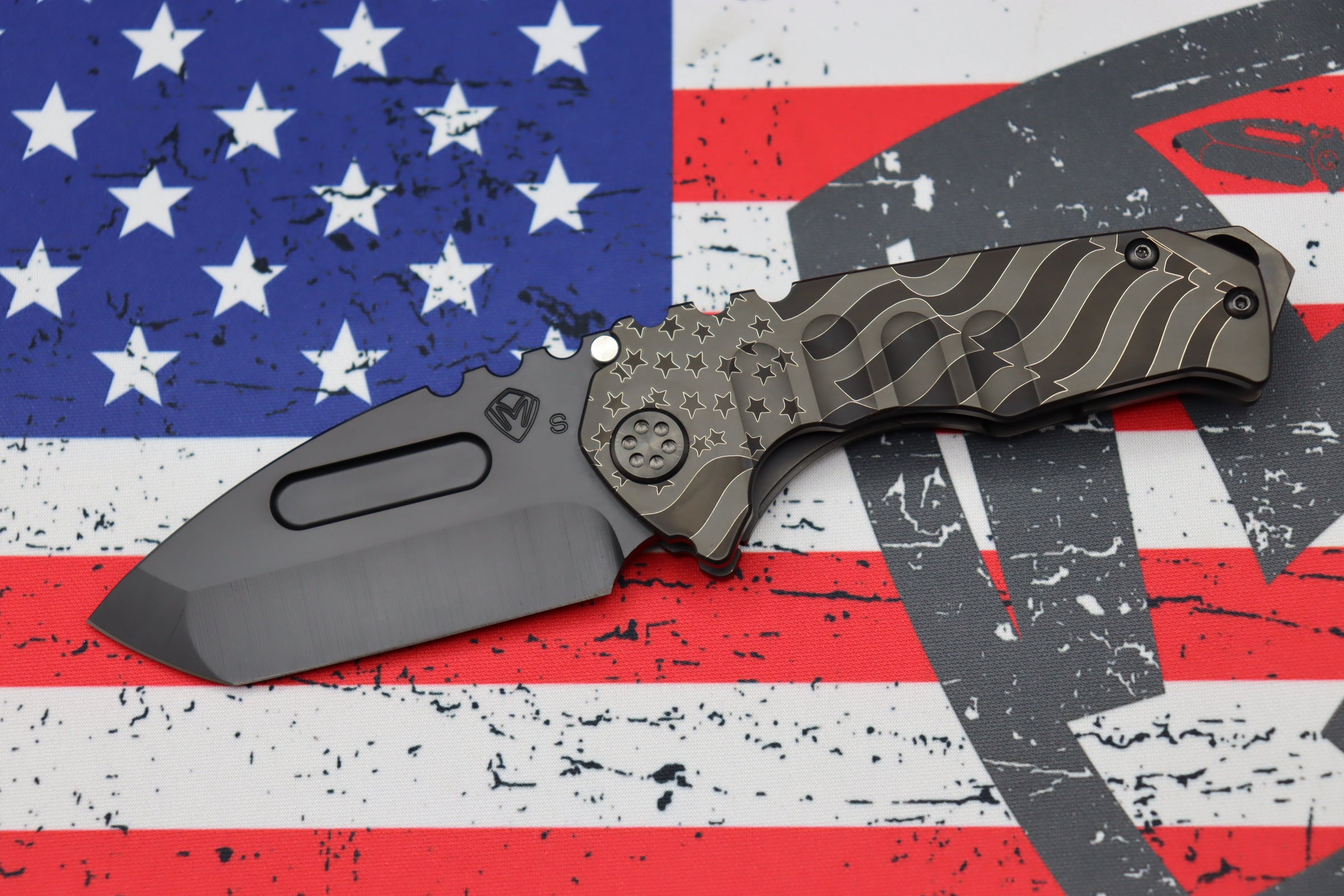 Medford Praetorian Genesis Tanto Knife - S35VN Steel with PVD Coating