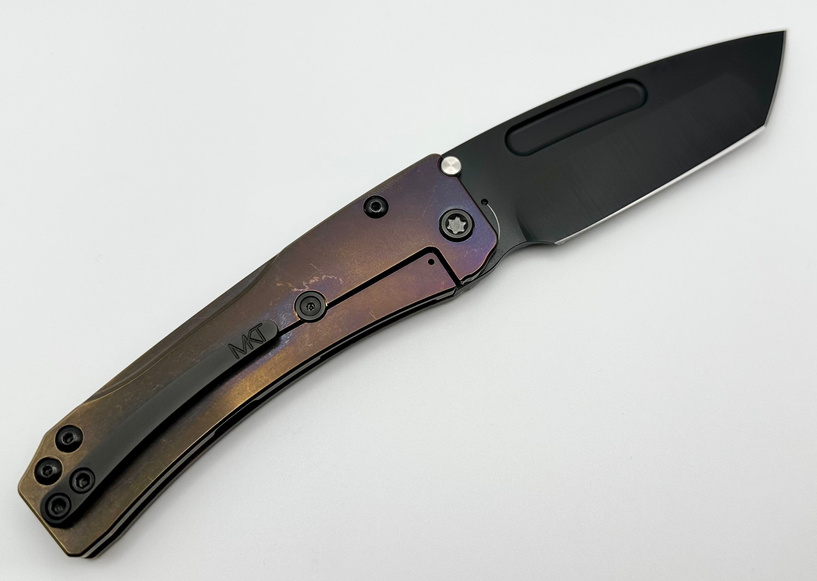 Medford Slim Midi Tanto EDC Knife - Premium S45VN Blade & Bronze-Violet Fade Handles