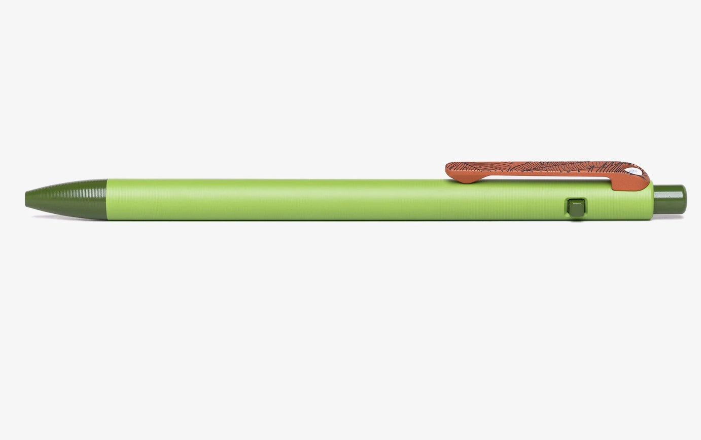 Tactile Turn Titanium Sprout Seasonal Release Slim Side Click Pen - Premium Edition