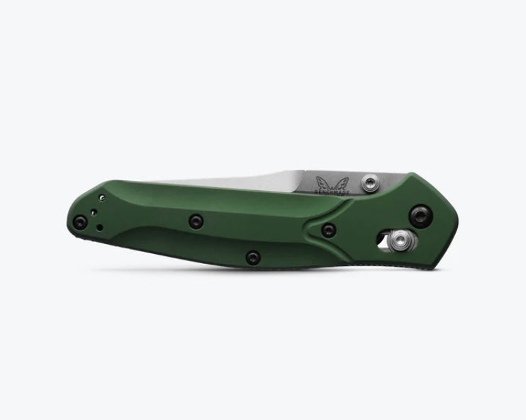 Benchmade Osborne 940 Premium EDC Knife - Green Aluminum & CPM-S30V Blade