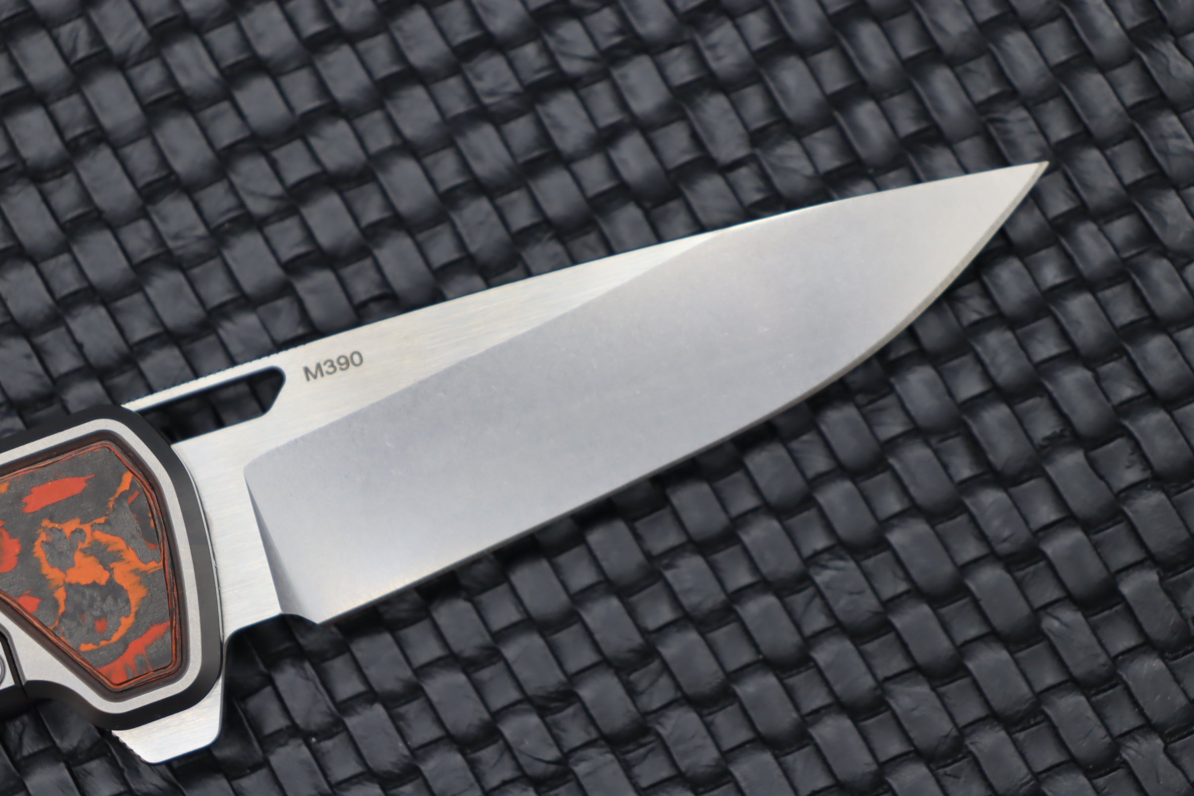 Mechforce M-1 Premium EDC Knife with Mars Valley Fat Carbon & M390 Steel