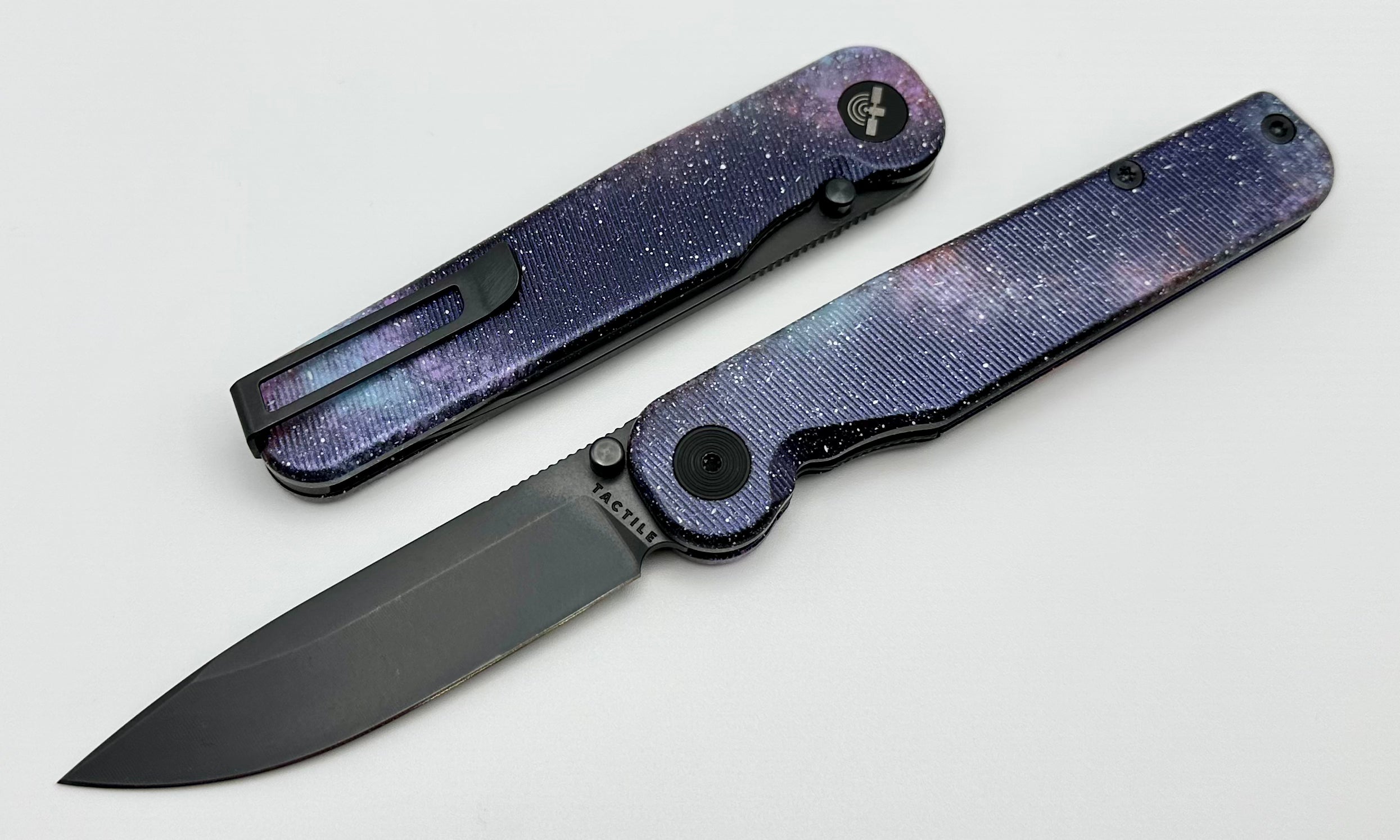 Tactile Turn Rockwall Thumbstud Deep Space Limited Edition - Premium EDC Knife