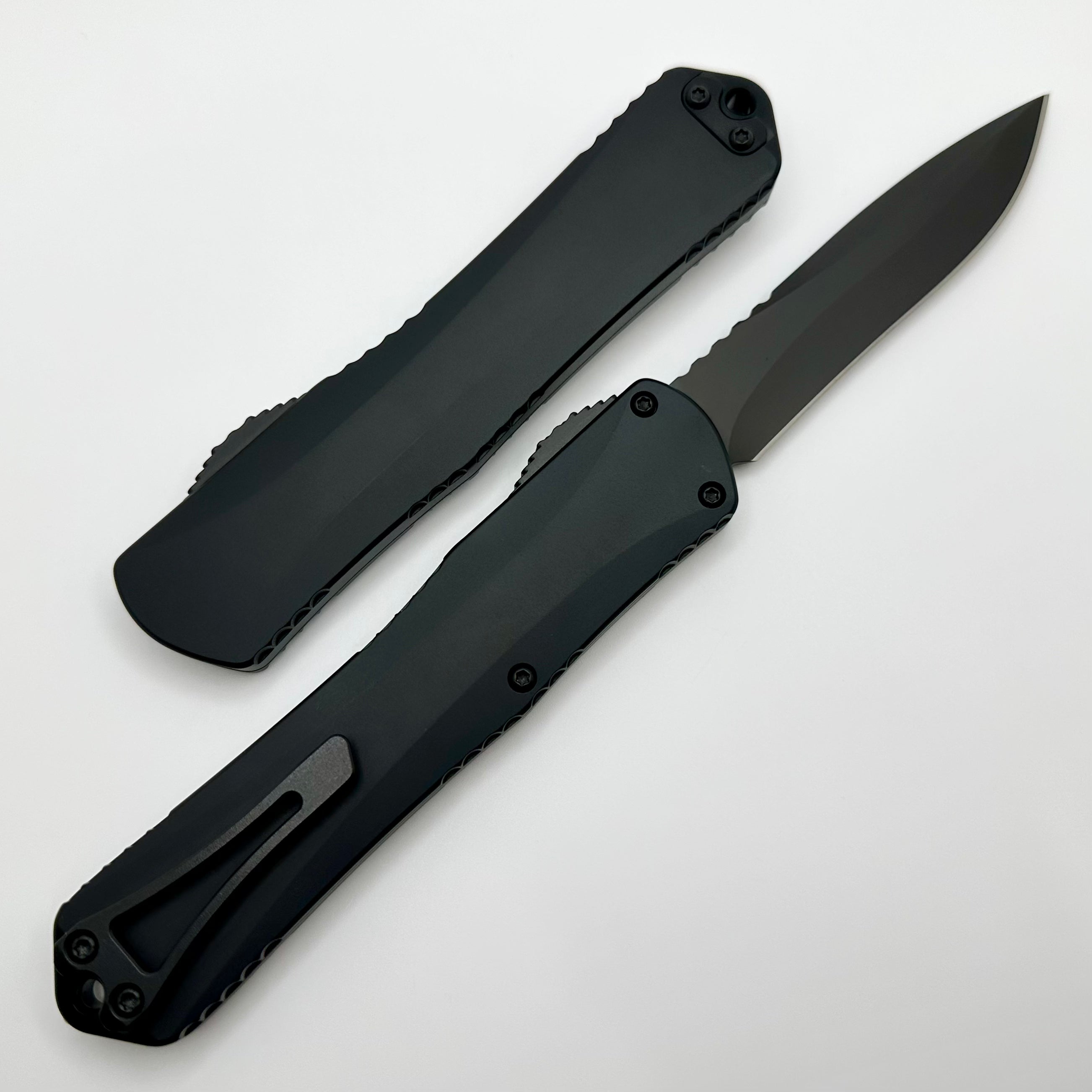 Heretic Knives Manticore X DLC Recurve MagnaCut Tactical OTF Knife